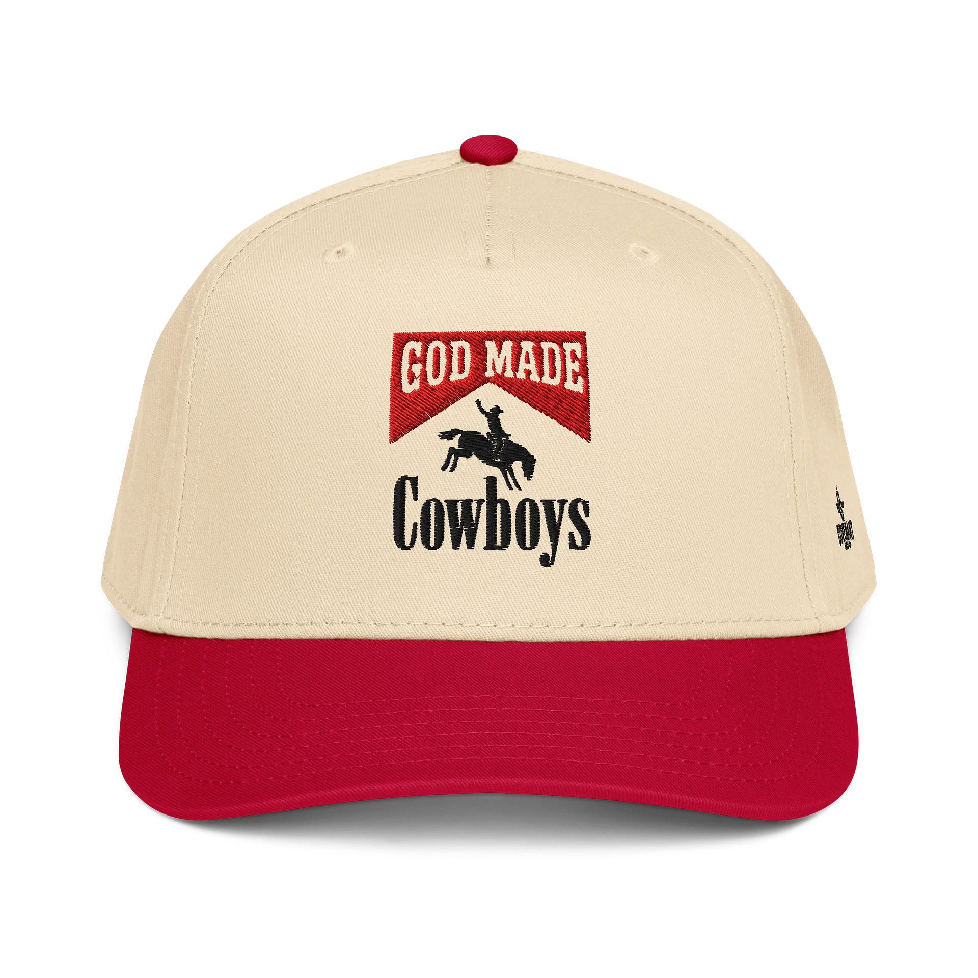 God Made Cowboys Embroidered Hat product image (1)