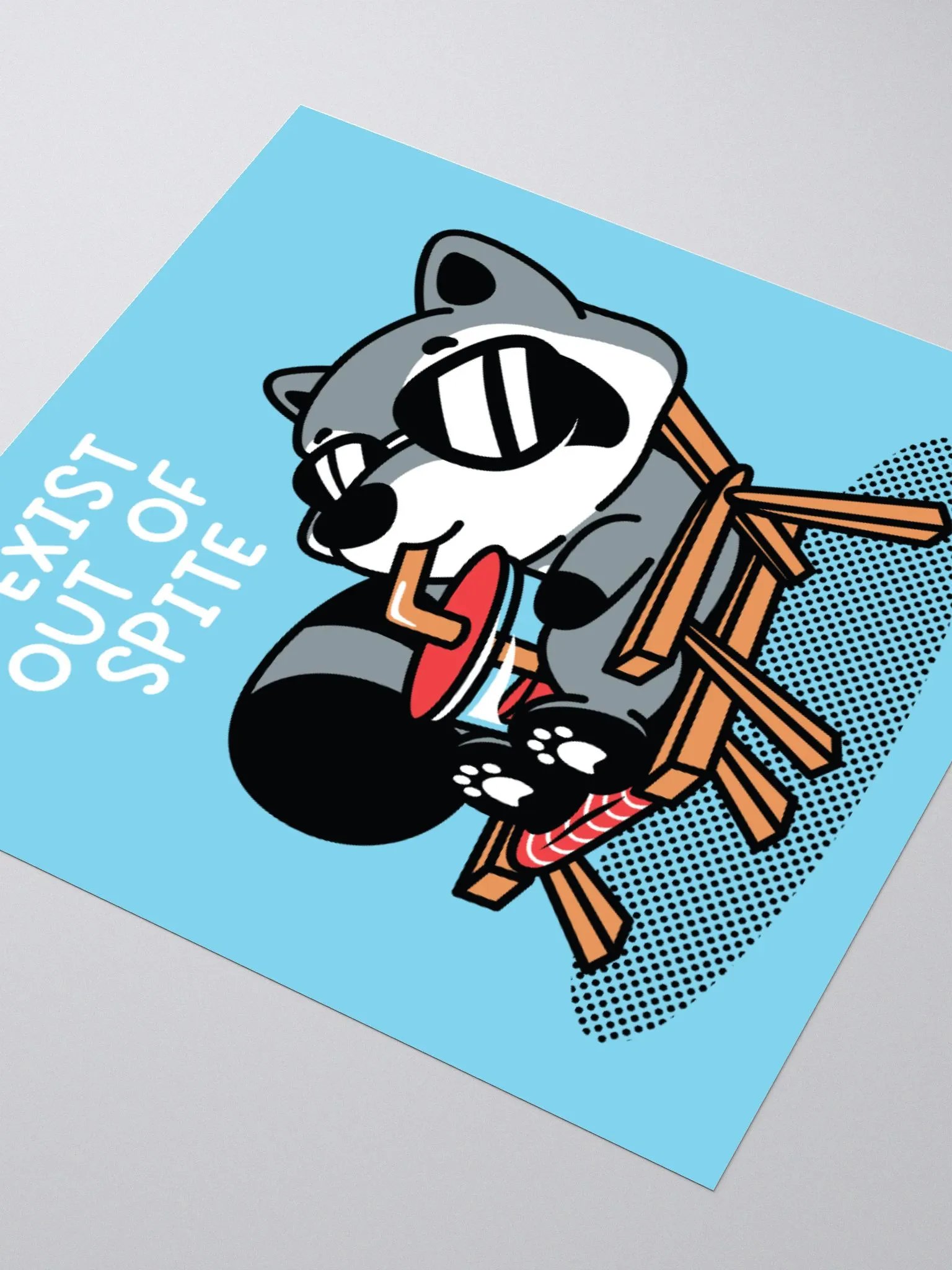 I Exist Out Of Spite Sticker product image (7)