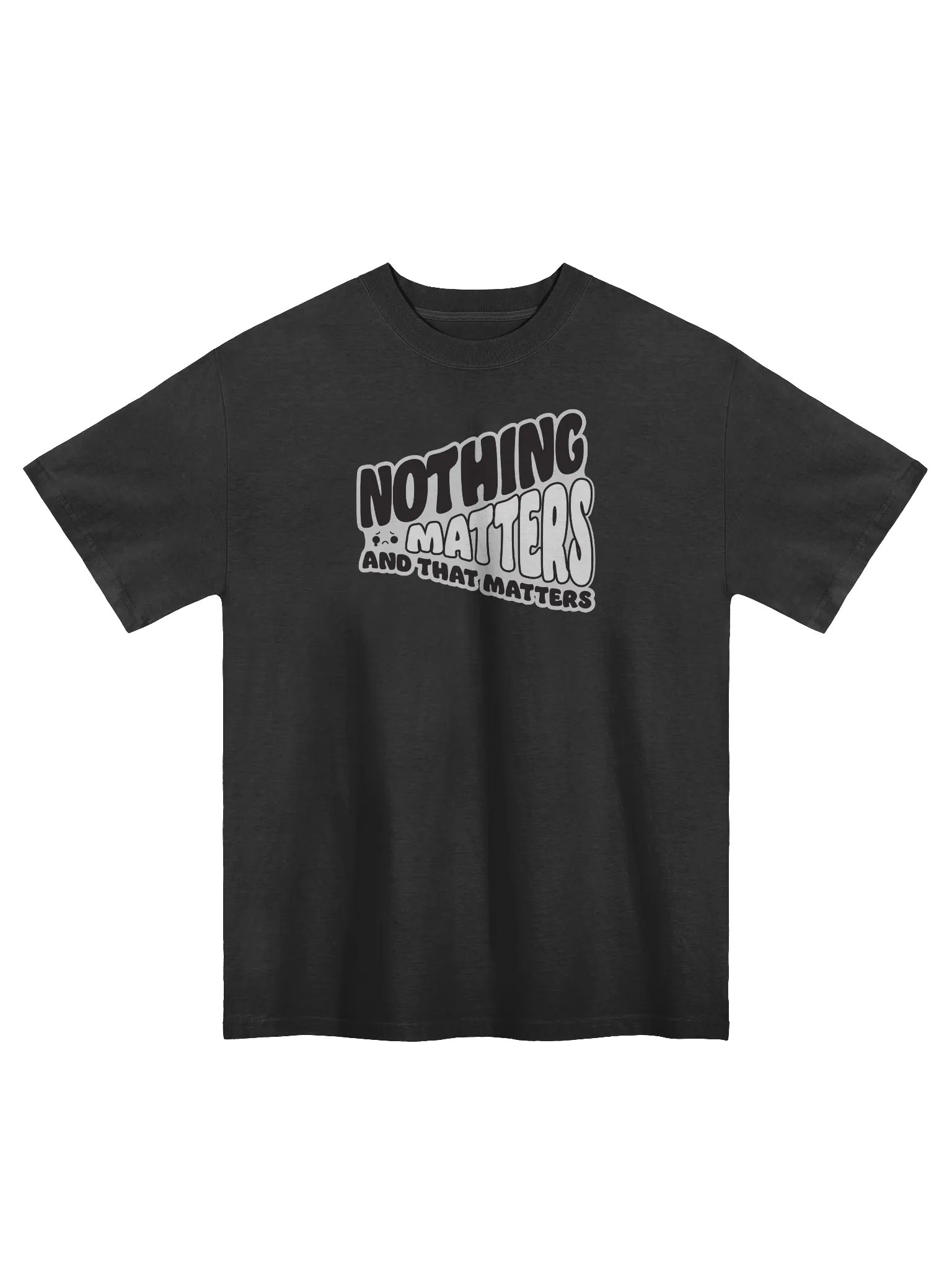 Matters Oversized Shirt blk product image (1)