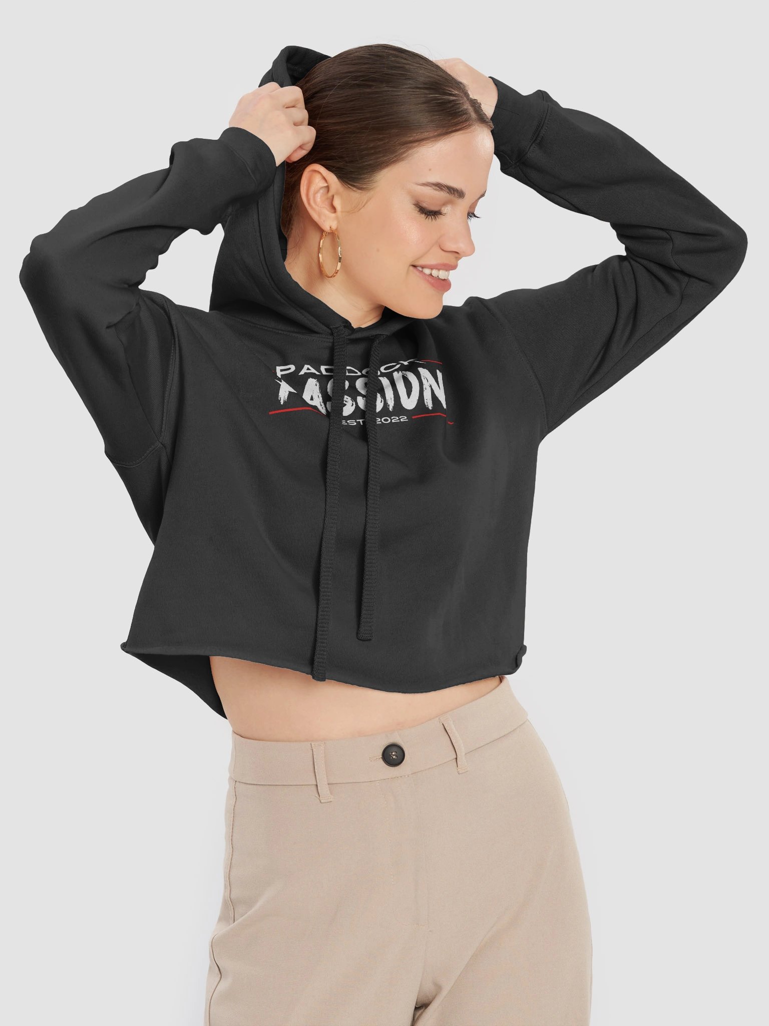 Paddock Passion Cropped Hoodie product image (15)
