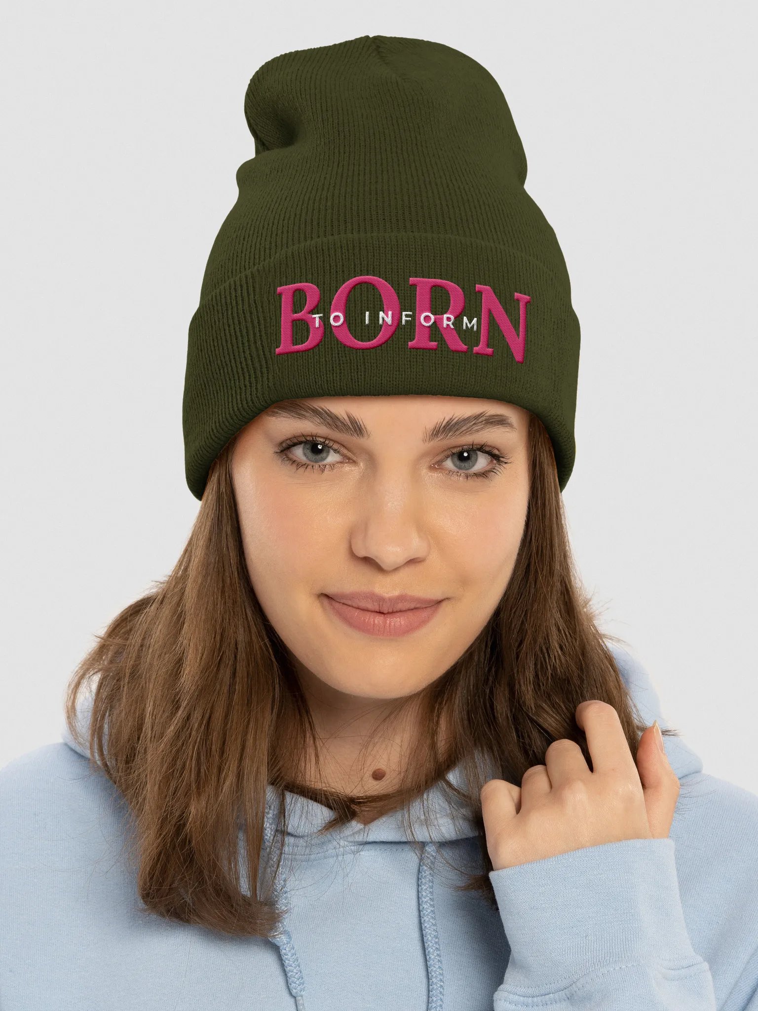 Born to Inform Manifestor Cuffed Beanie product image (24)