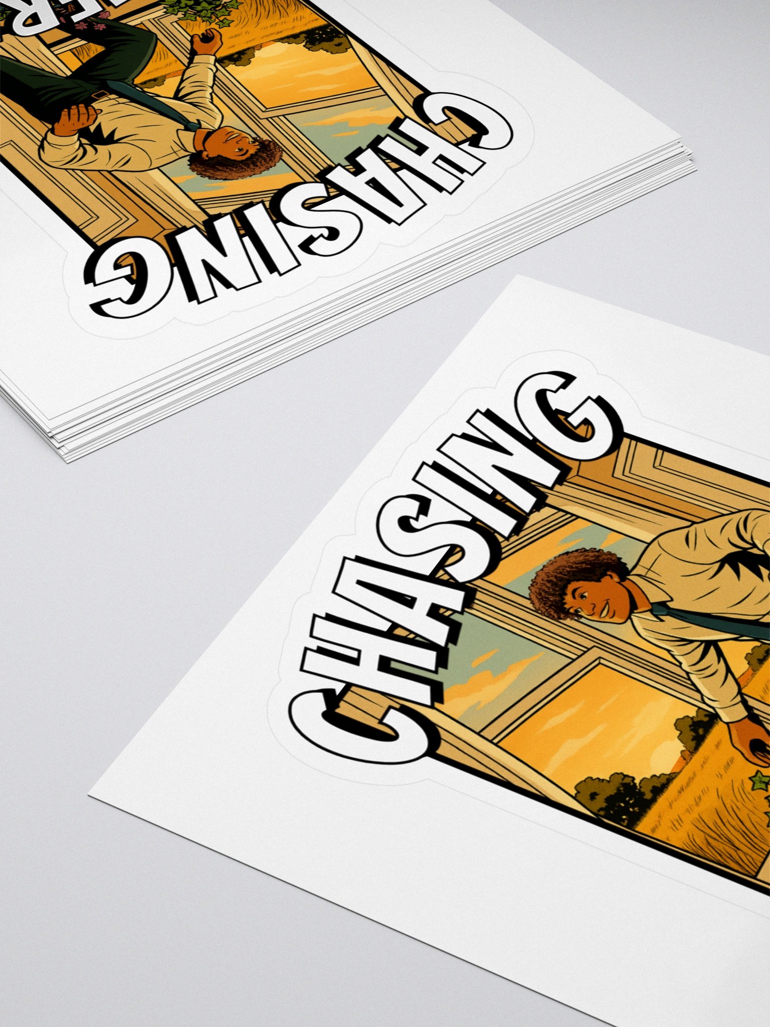 CHASING YESTERDAY Comic Sticker product image (4)