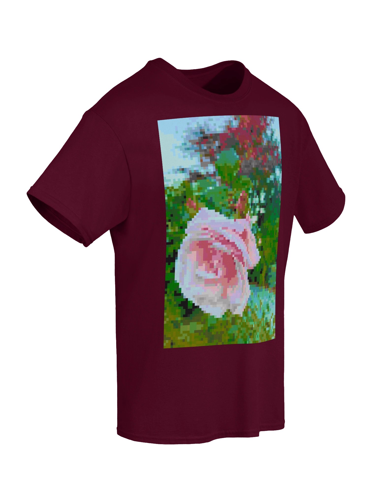 pixel rose graphic tee product image (16)