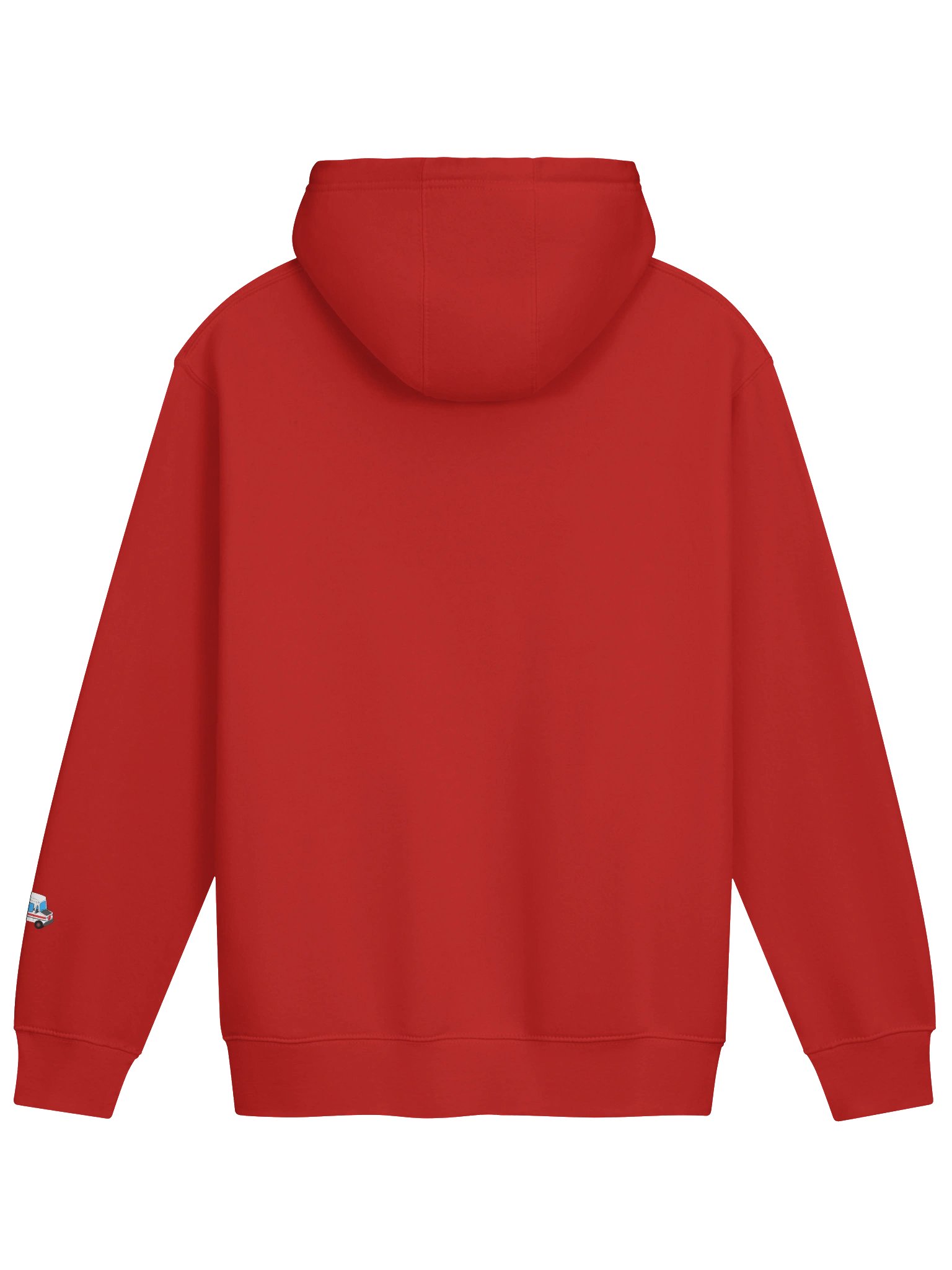 The "Letter Carrier" LLV Hoodie (RED) product image (2)