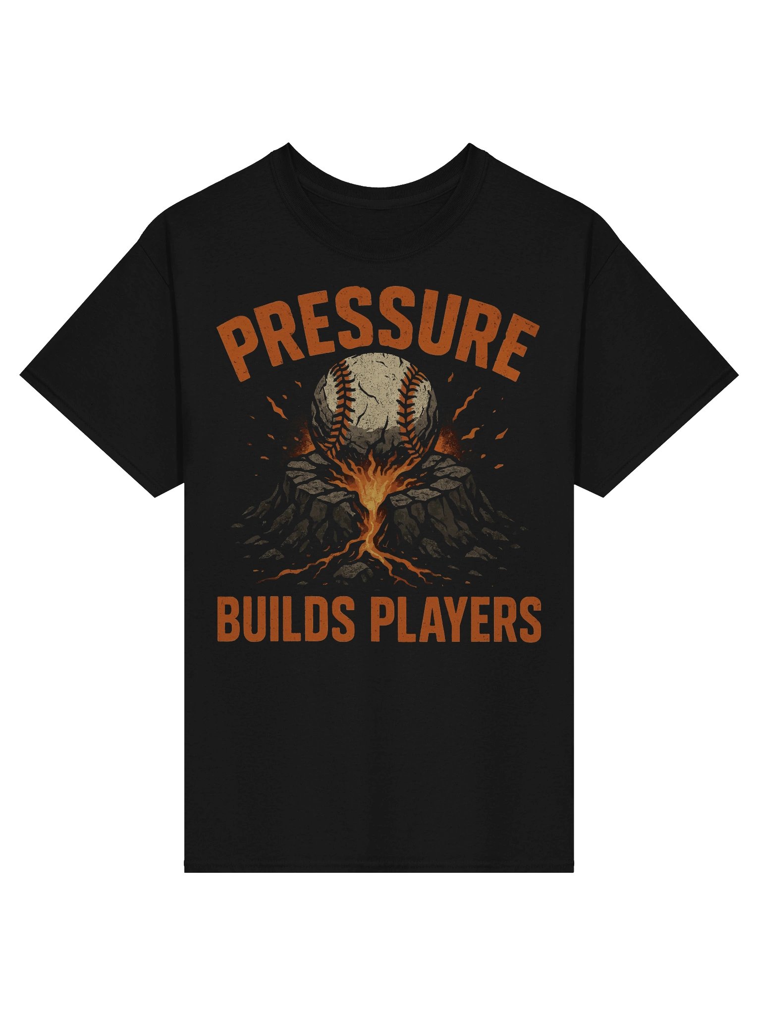 Pressure Builds Players Baseball Tee product image (1)