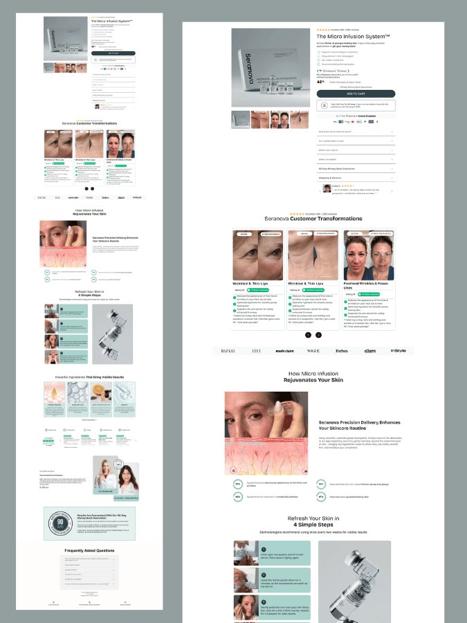 High-Converting Shopify Landing Page for Skincare Brands | CRO Optimized DTC Template | GemPages product image (1)