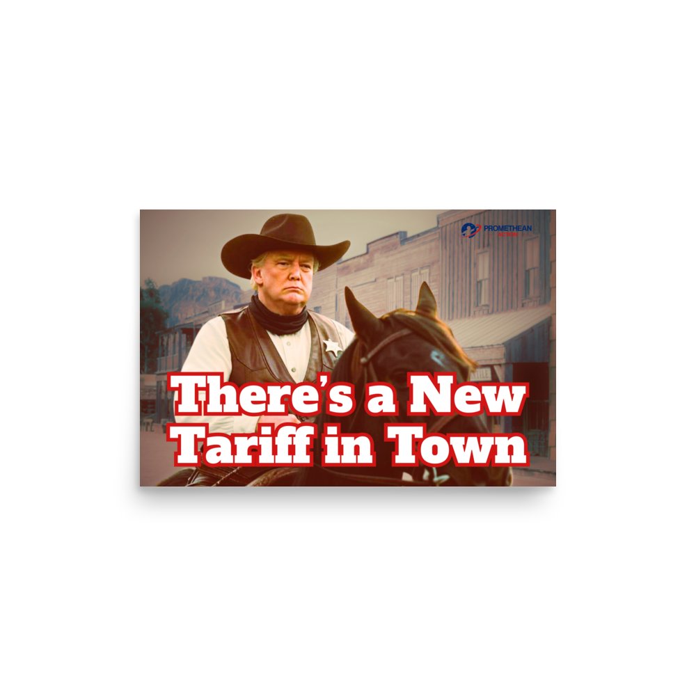 New Tariff in Town - Poster Street Deployment Sign product image (13)
