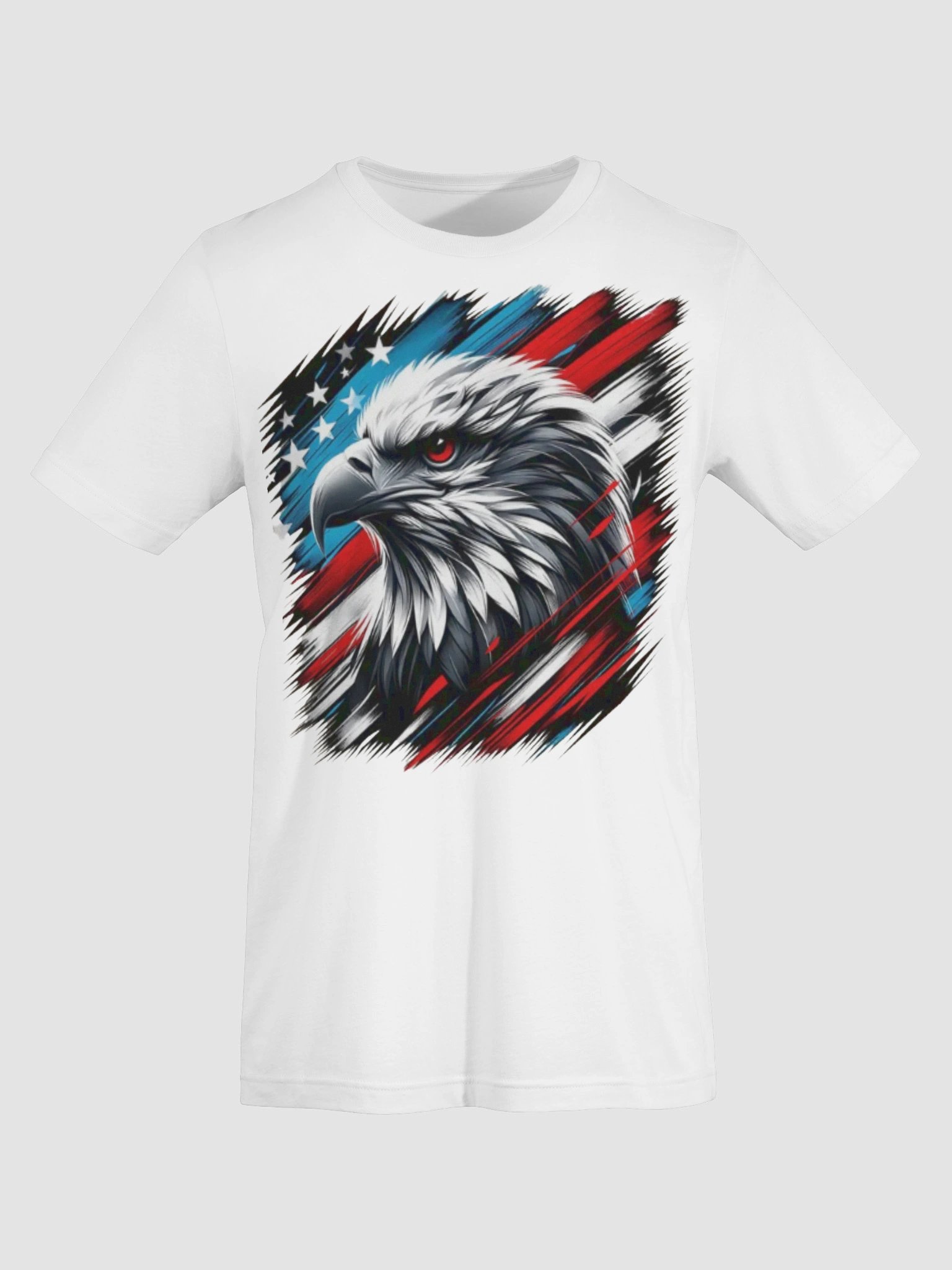 American Eagle 250 Years Independence Tee | USA Semiquincentennial 2026 | Patriotic Flag Brush Stroke | T-Shirt product image (38)