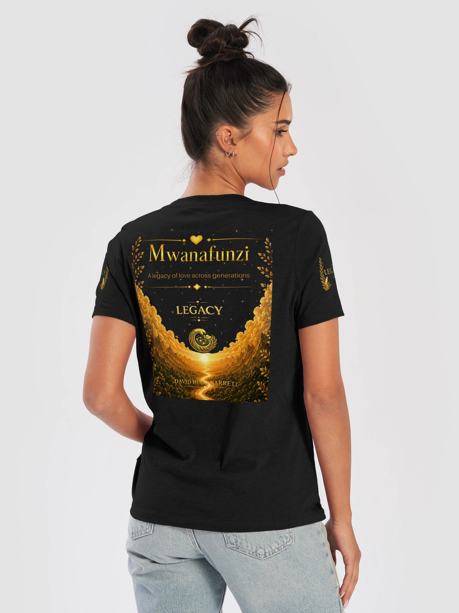 Mwanafunzi Women's Relaxed V-Neck T-Shirt product image (4)