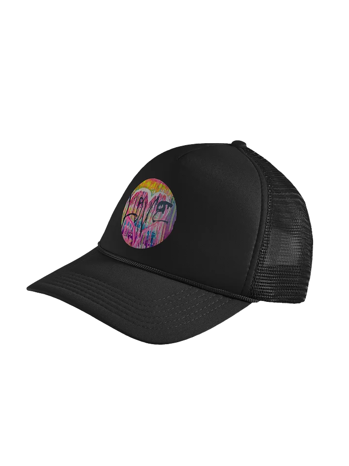 Graffiti Heart Foam Trucker Hat product image (2)