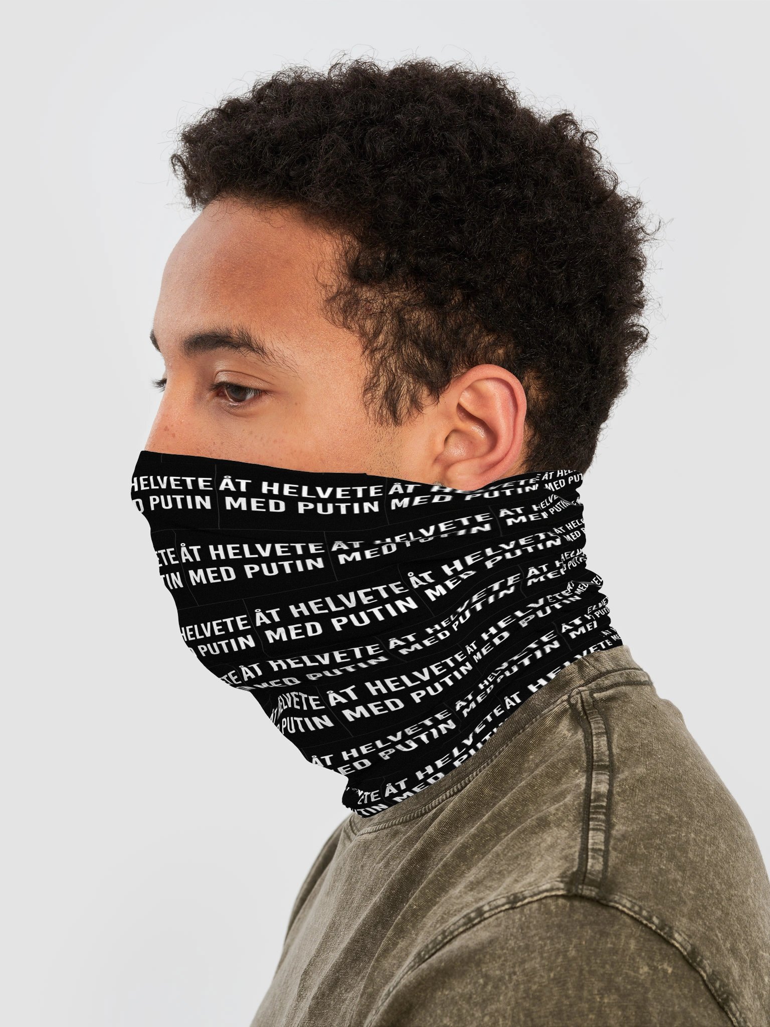 Åt helvete med Putin - Svart bakgrund (Buff) product image (3)