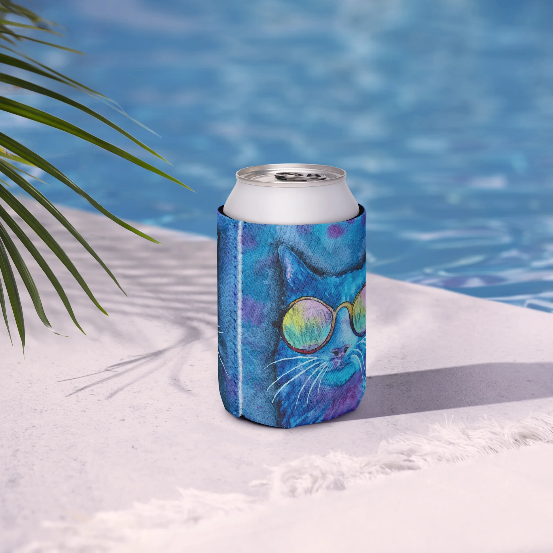 Willa the Wonder Cat — Custom Can Cooler product image (7)