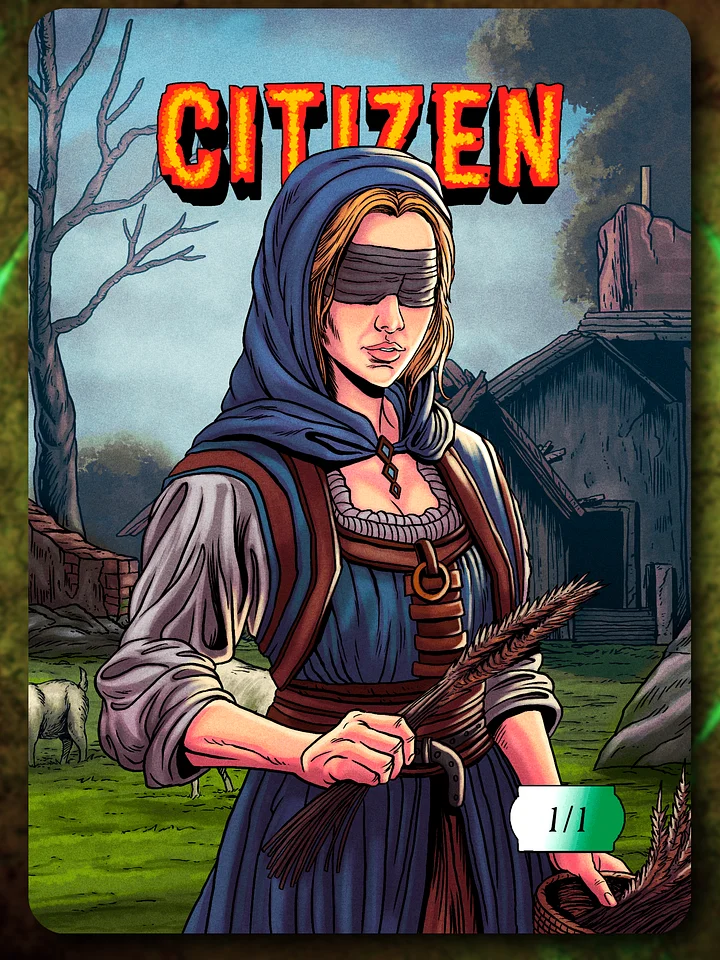 Citizen 1/1 Full Art Token product image (1)
