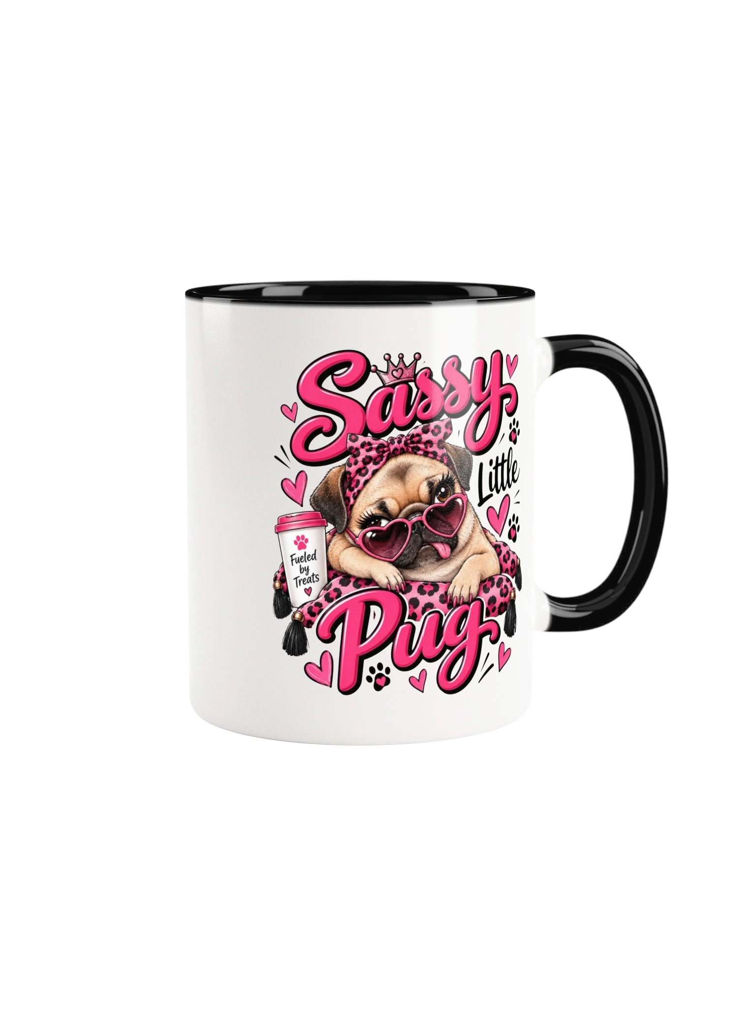 Sassy Pug Color-Inside Mug product image (51)