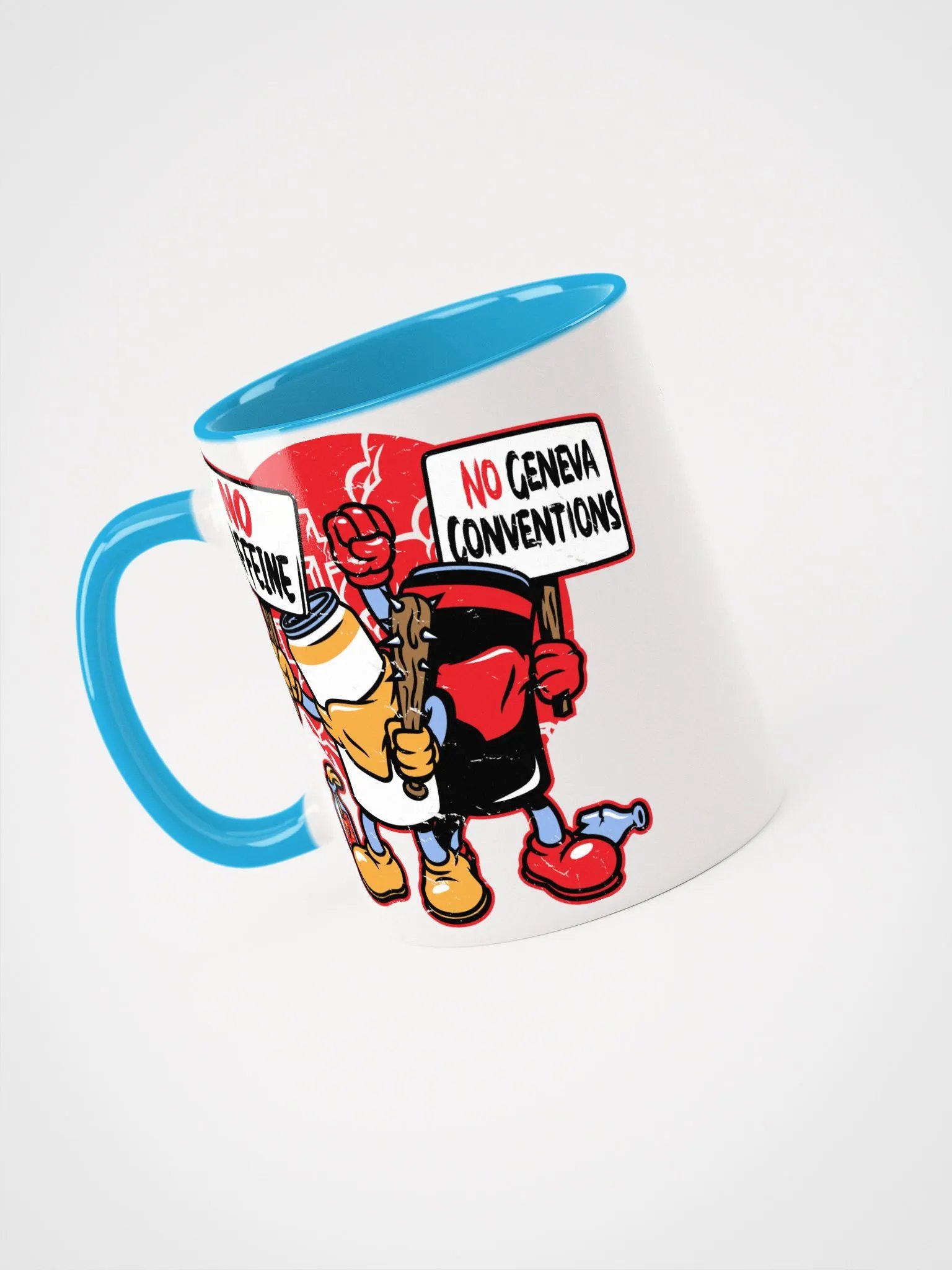 No Caffeine No Geneva Conventions Mug product image (23)