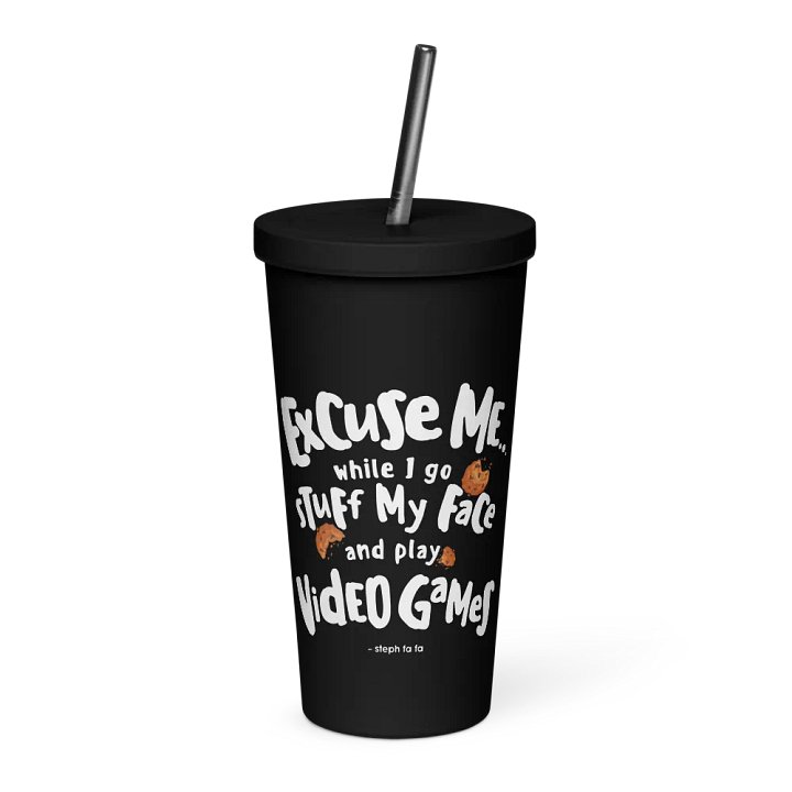 Steph fa fa Stuff my Face Insulated Tumbler product image (1)