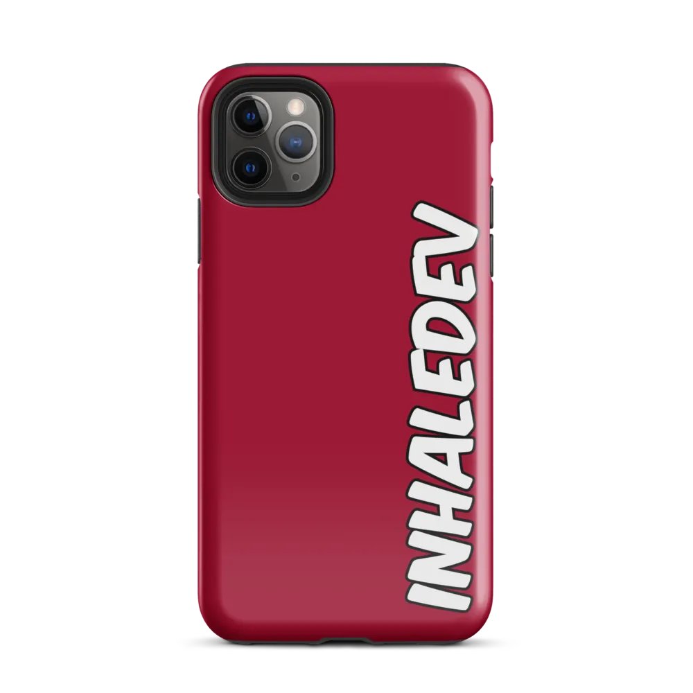 InhaleDev iPhone Tough Case product image (2)