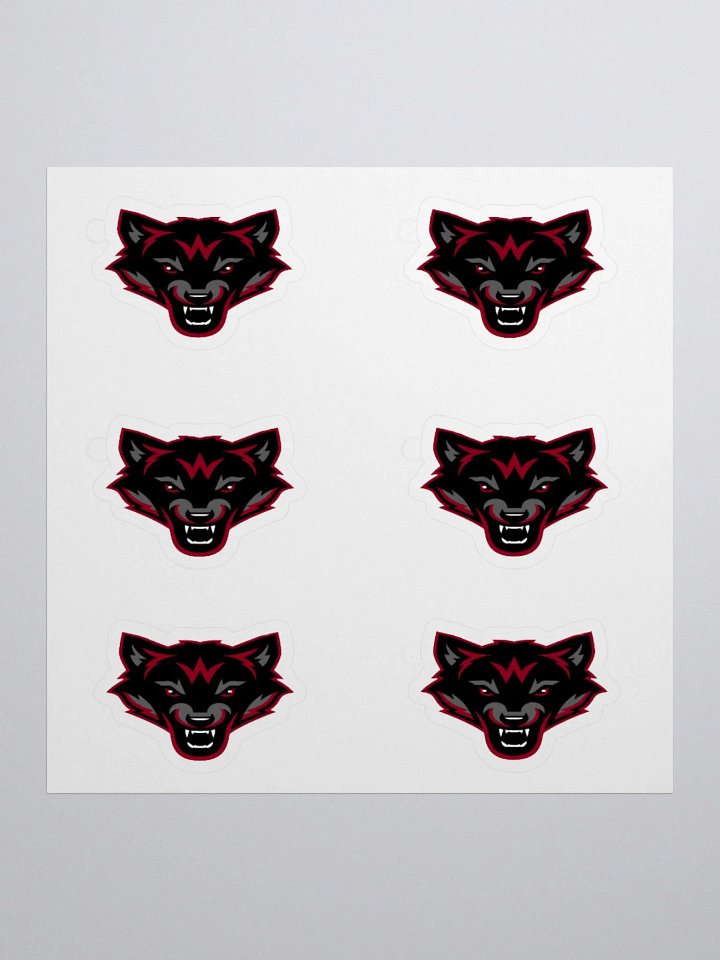 Vintage Captain Wolfpak Logo Sticker product image (2)