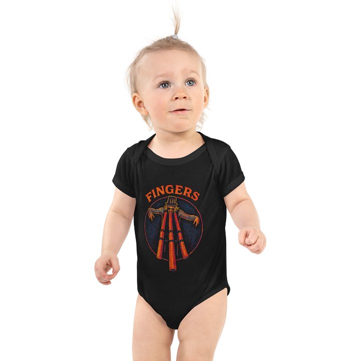 FINGERS Mitchell Cullen Logo Baby Onesie product image (1)