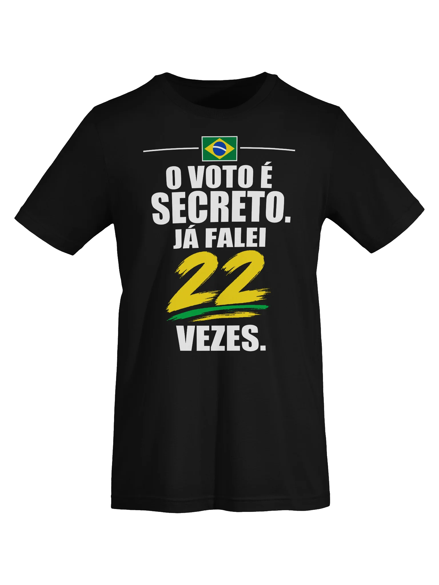 Voto Secreto , só voto 22 — T-Shirt | Model II product image (5)