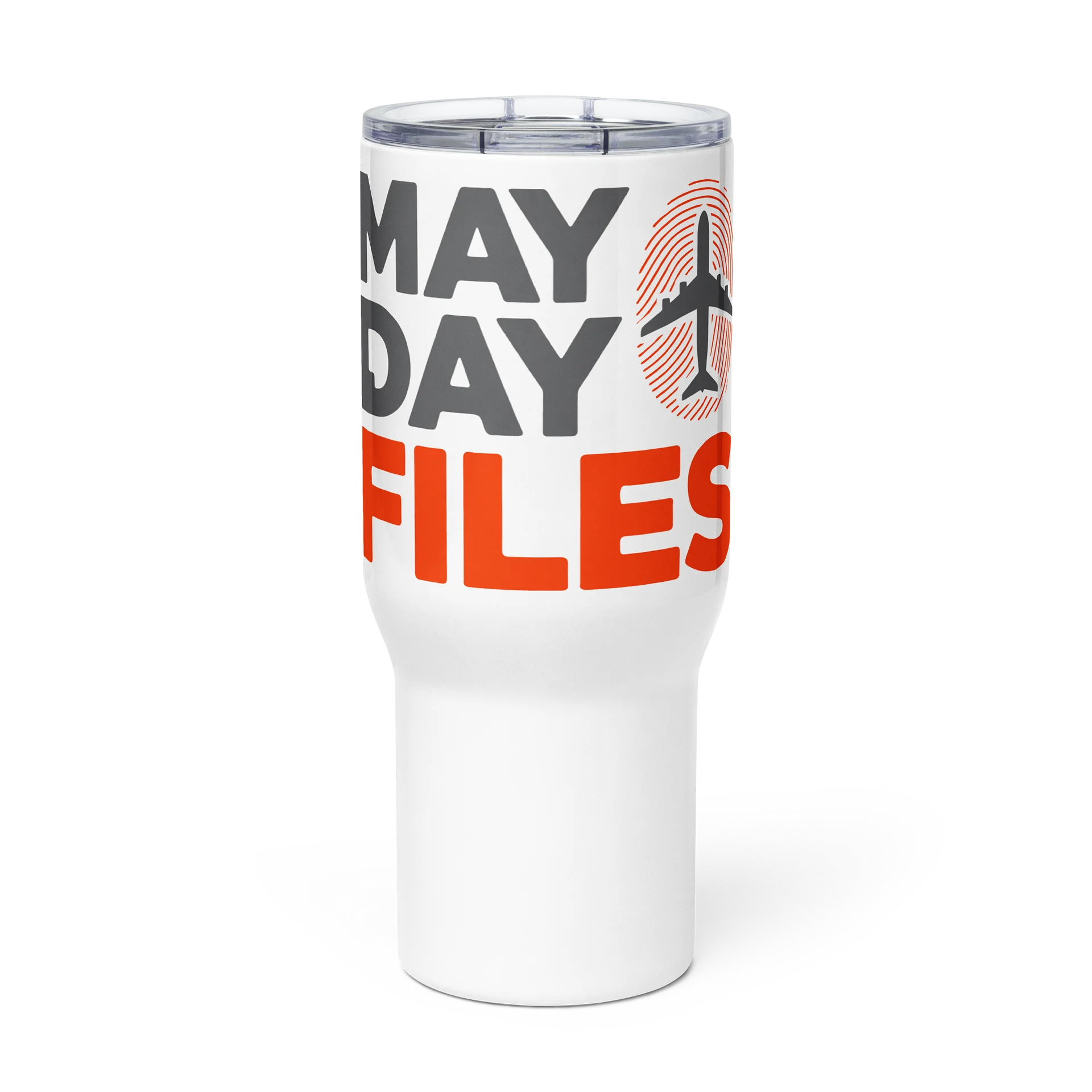 Reisebecher mit MayDayFiles Logo product image (2)
