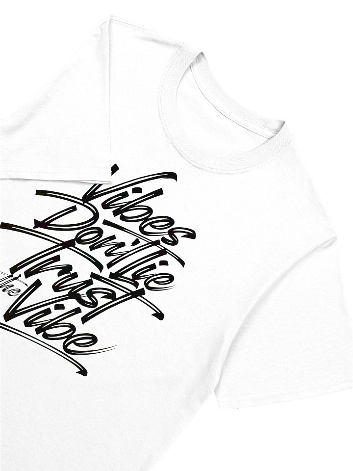 VIBES DON’T LIE, TRUST THE VIBE - Tropical Black Flow Graphic T-Shirt product image (11)