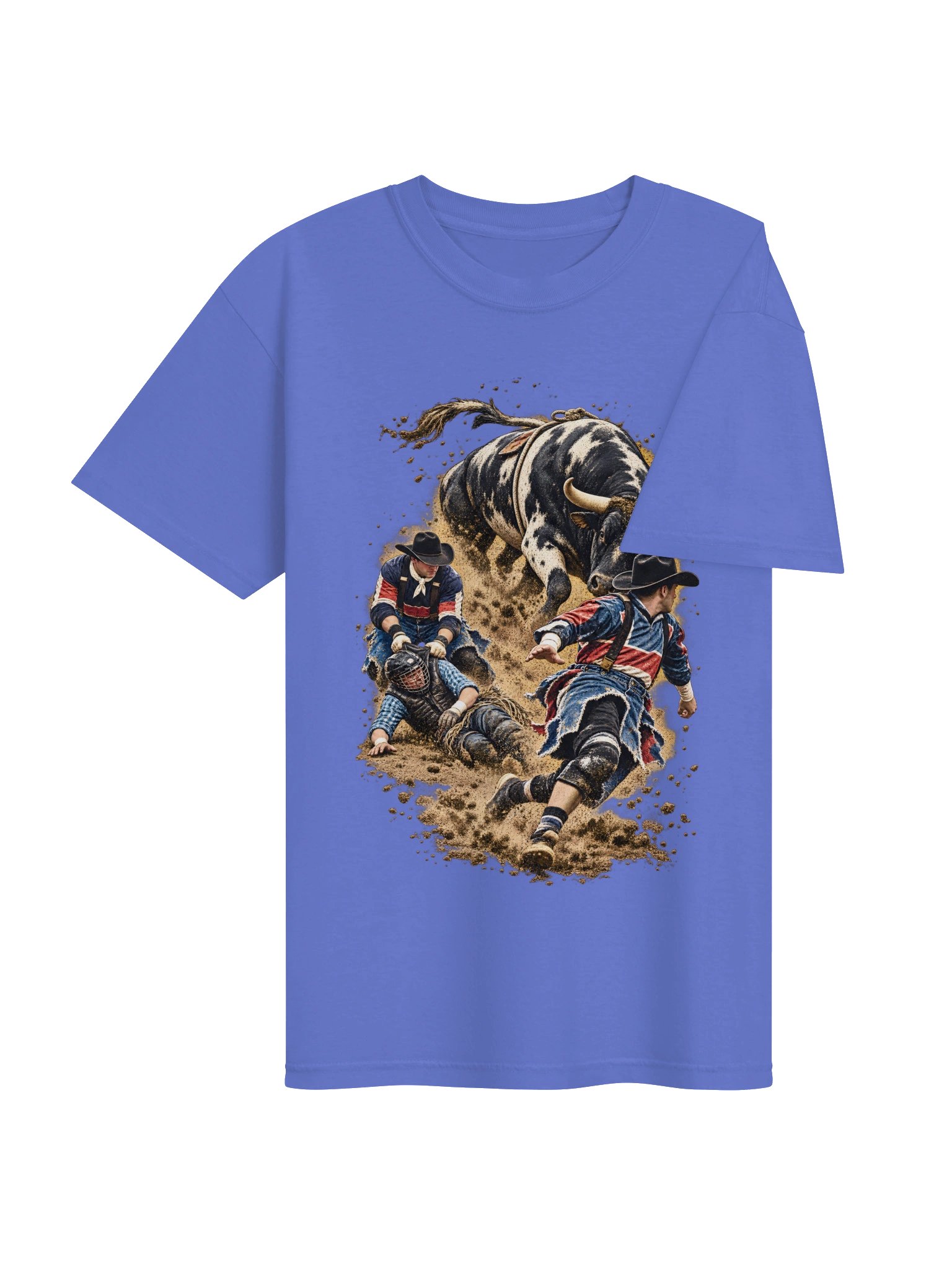 Rodeo Bullfighter Shirt — Into the Wreck Rescue Tee | Broken Roughstock™ product image (5)