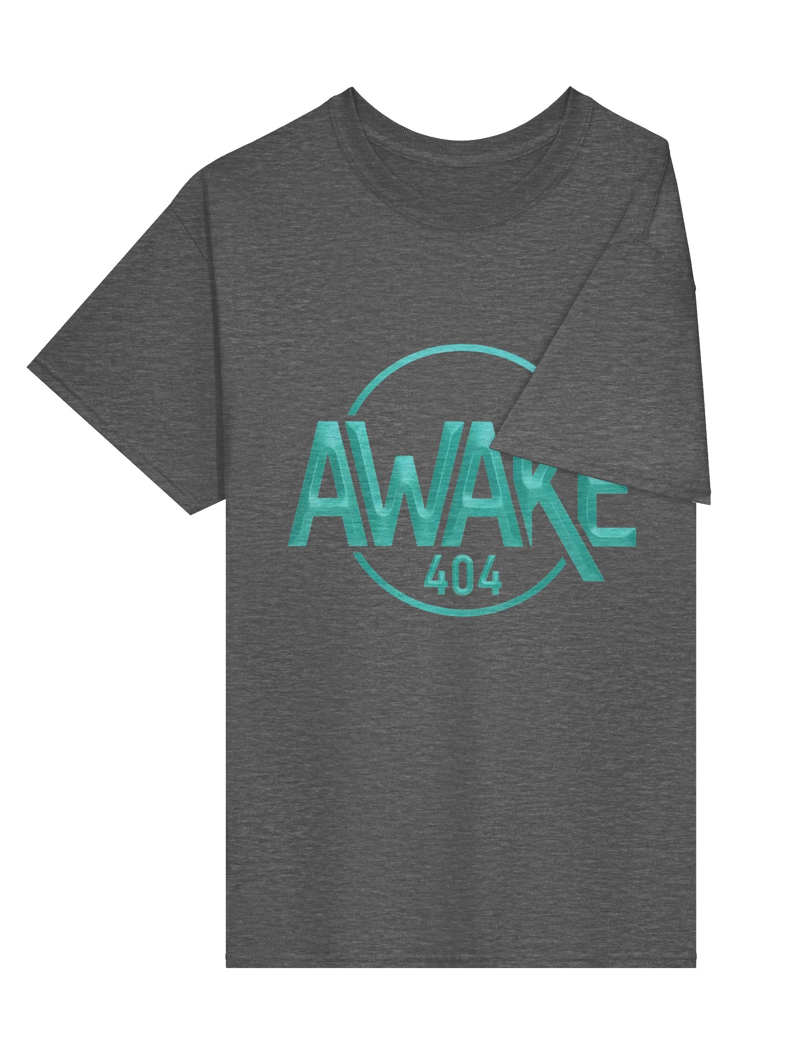 Turquoise Awake 404 Logo T-Shirt product image (3)