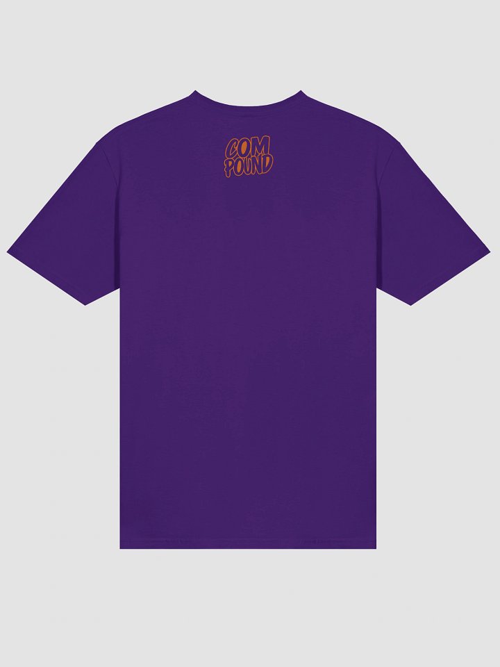 Compound "Stay Blessed" Purple Block T Shirt product image (2)