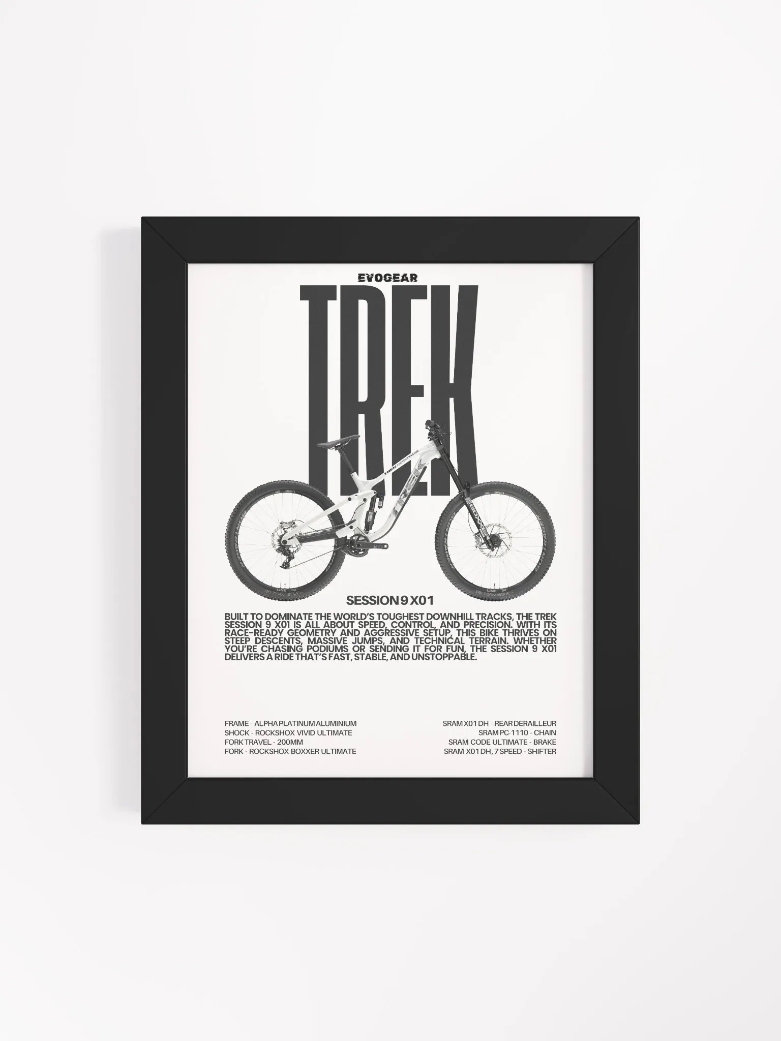 Trek Session 9 X01 frame product image (19)