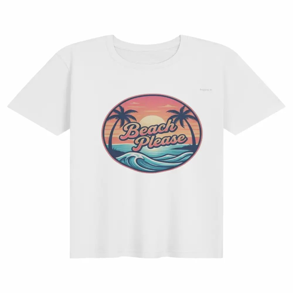 Retro Beach Please | Unisex Bella+Canvas Supersoft T-Shirt 🏖️✨ product image (1)