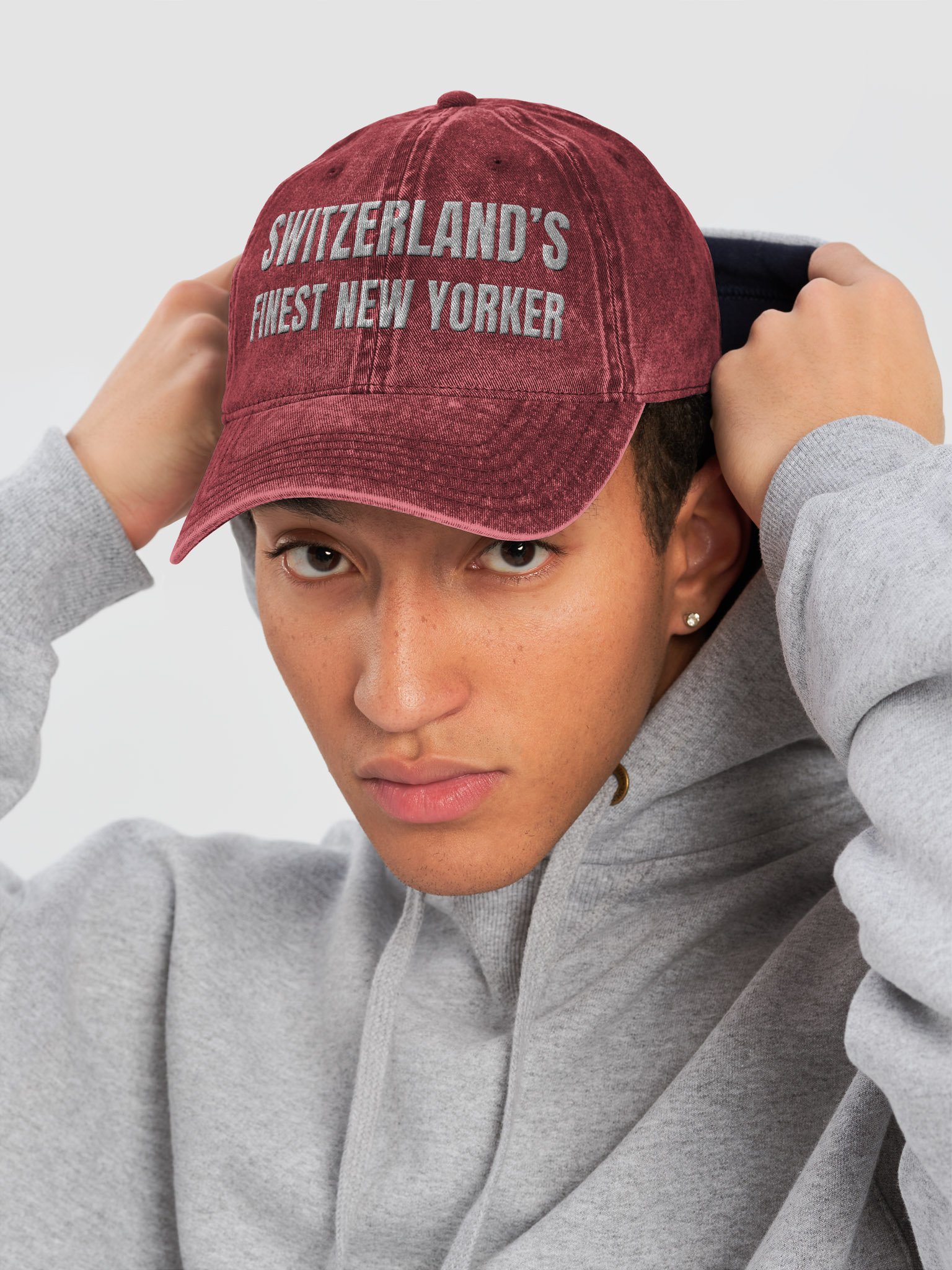 SWITZERLAND'S FINEST NEW YORKER FADED CAP product image (11)