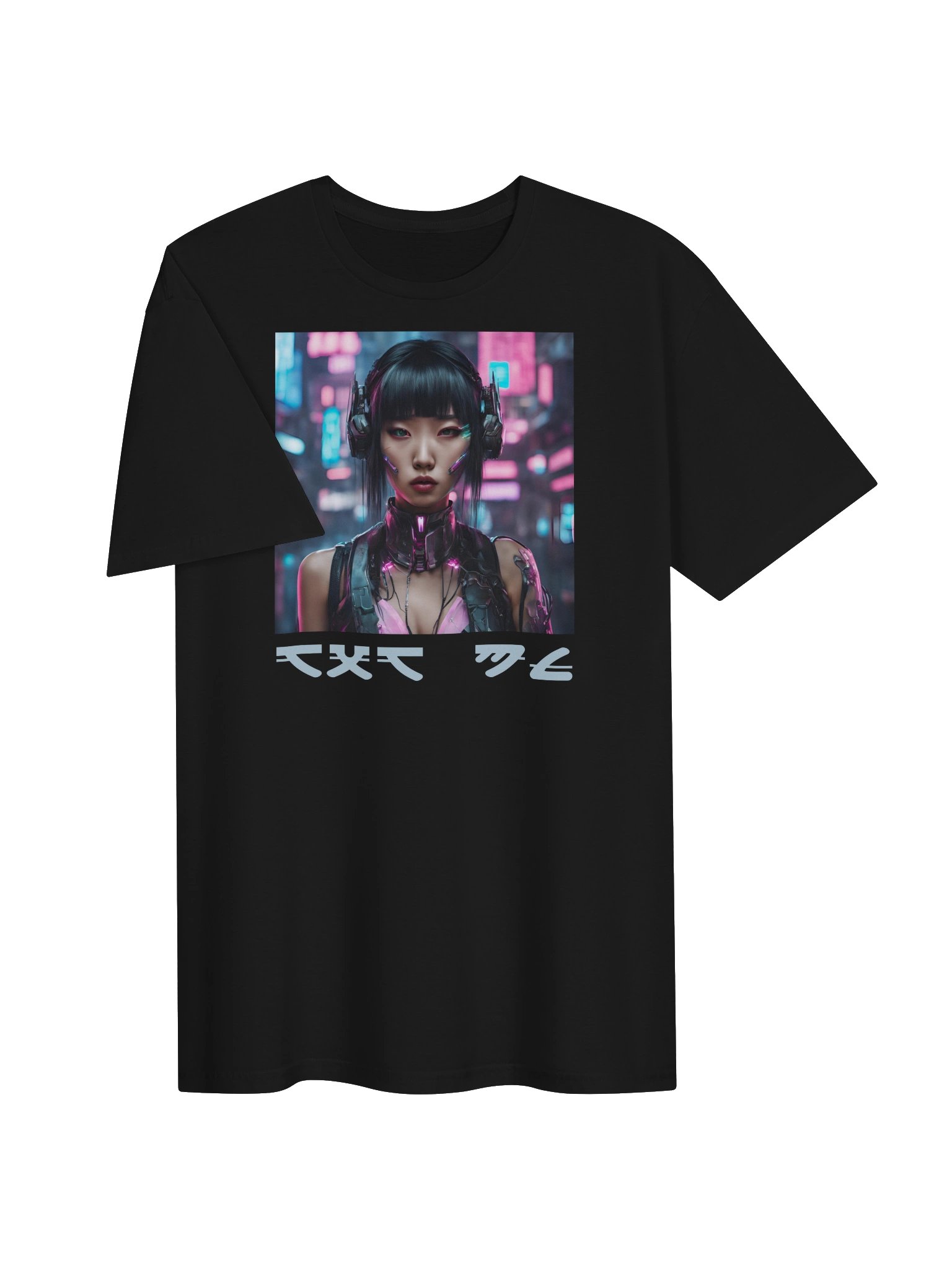 CYBERPUNK GIRL 3 T-Shirt product image (3)