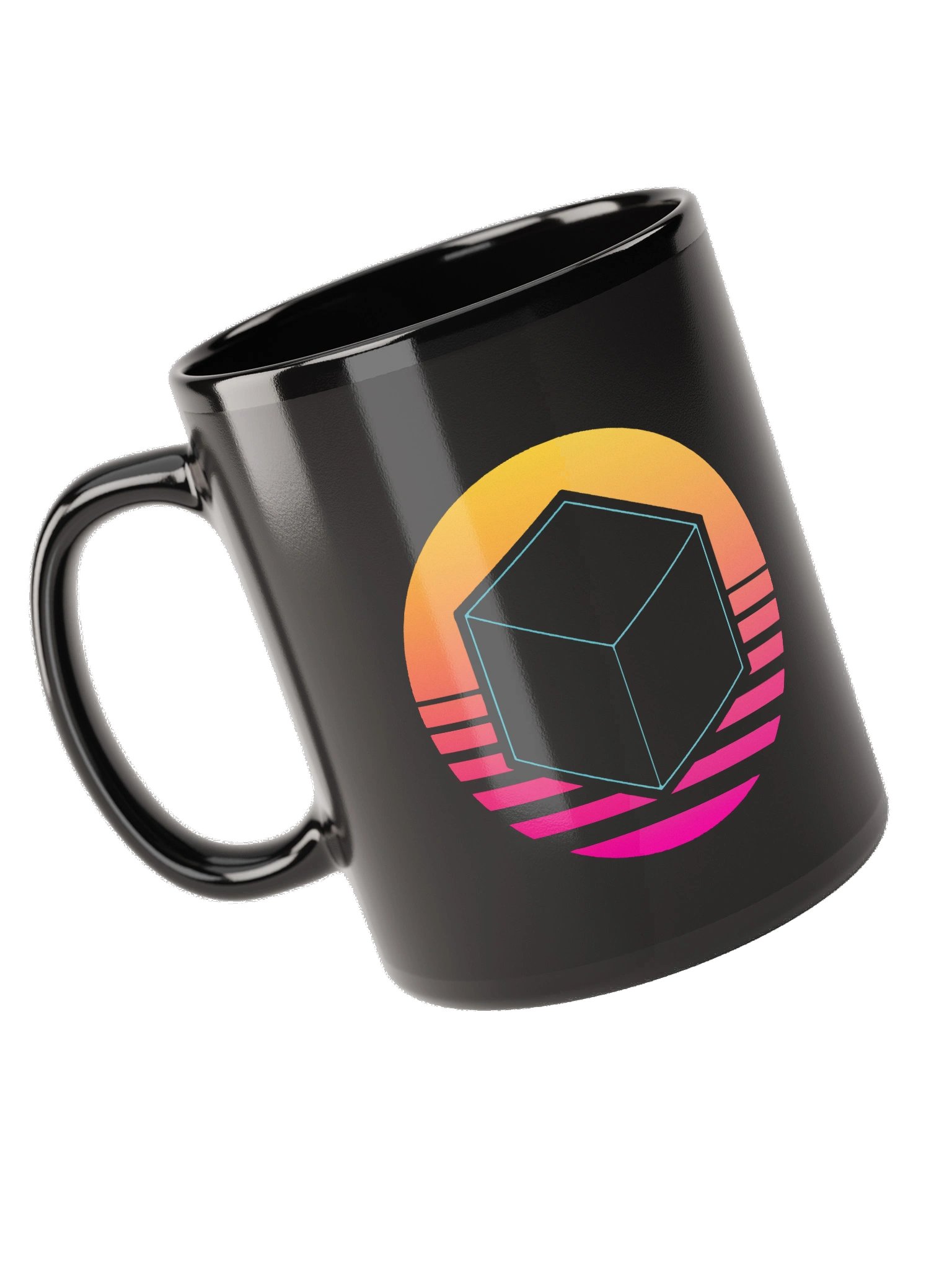 Black Glossy Mug product image (10)