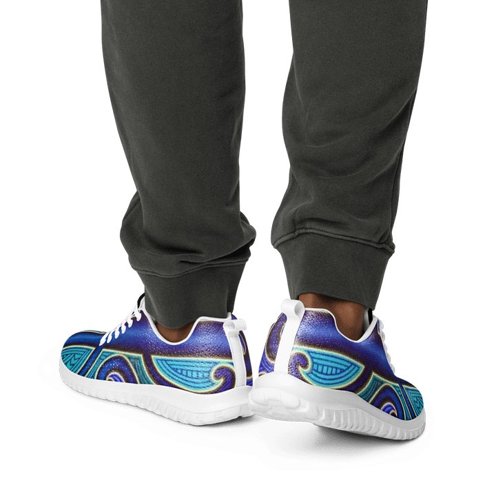 Fly Diiqqiidy Men's Maori pattern athletic shoes product image (1)