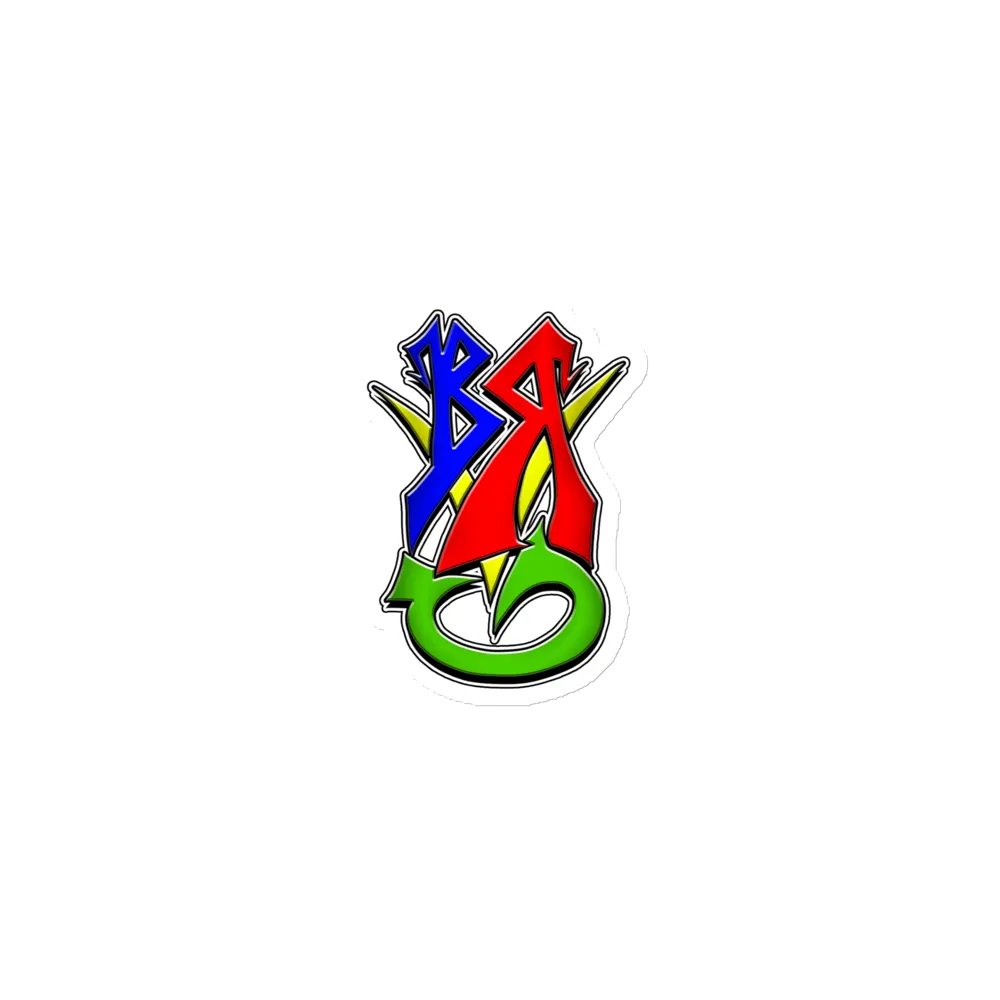 BRVG Graffiti Die-Cut Magnets product image (1)