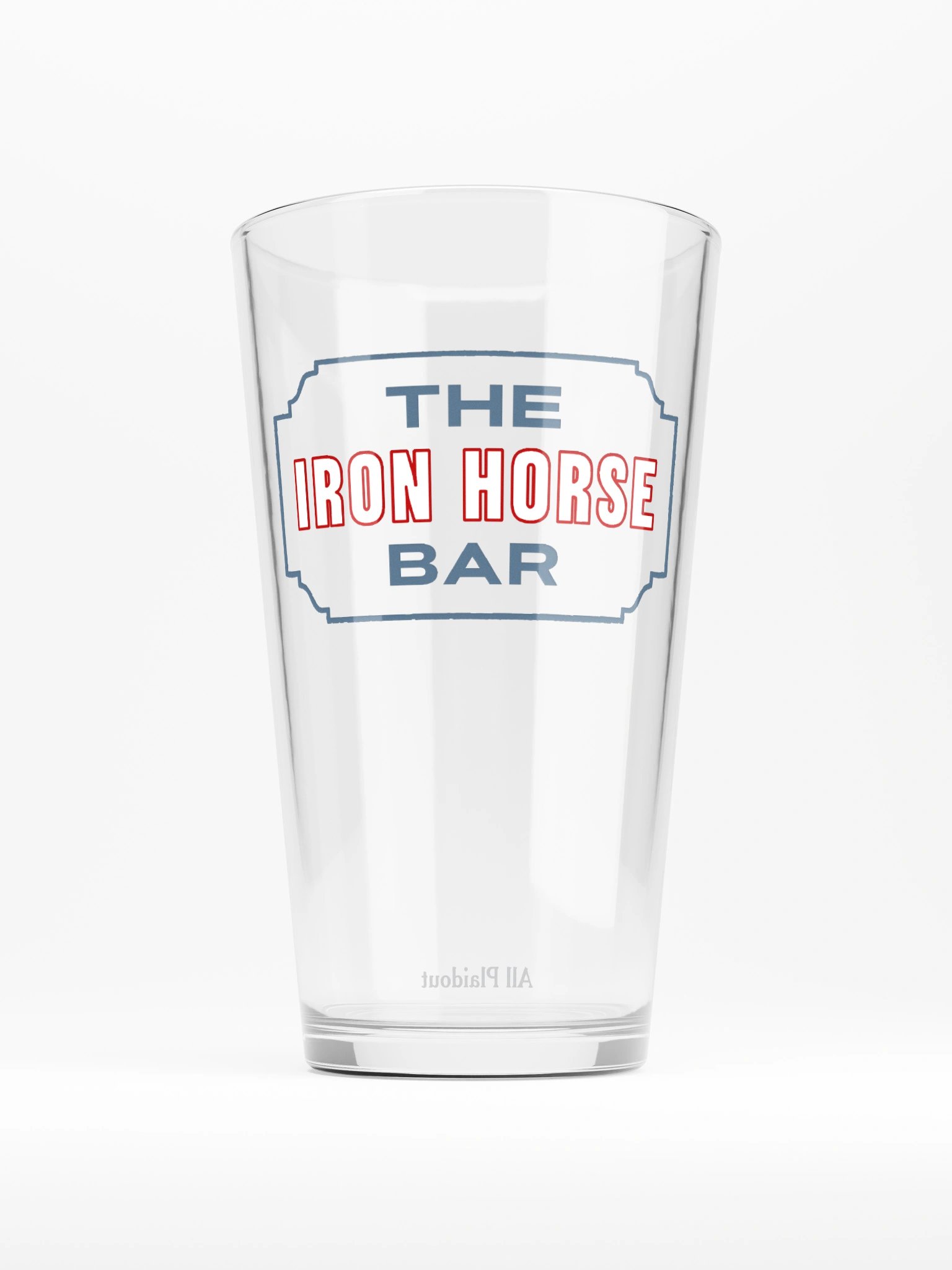 Iron Horse Bar Pint Glass product image (2)