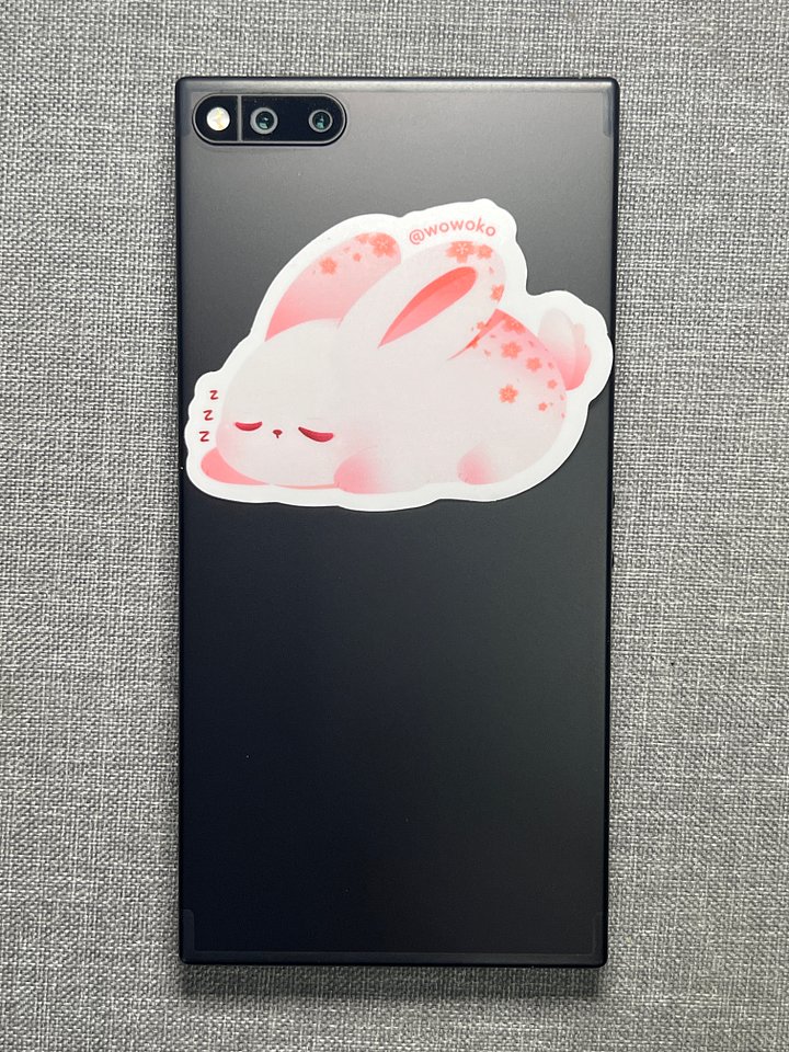 Sleepy Zodiac Animal - Bunny - Sticker product image (2)