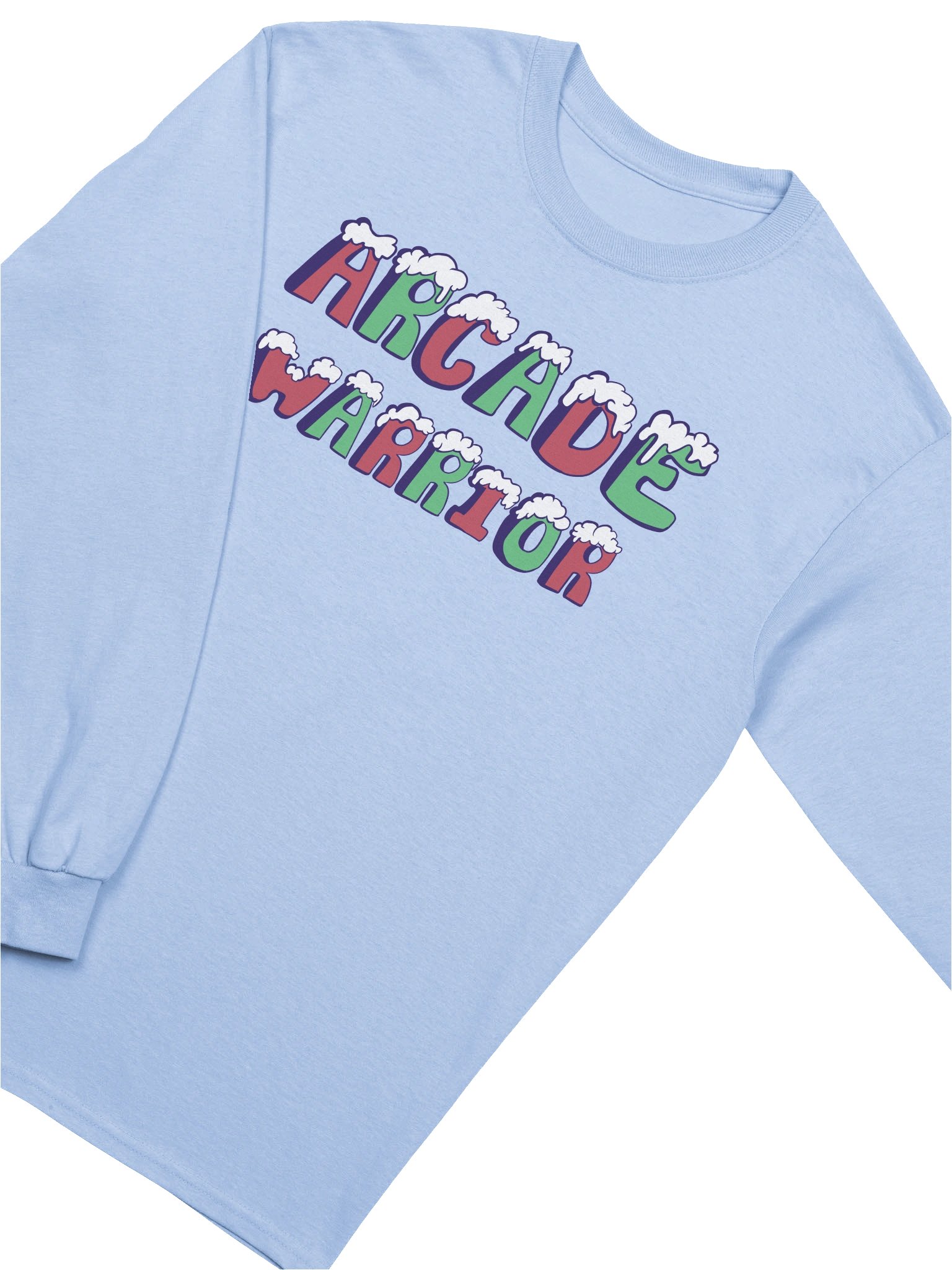 Arcade Warrior Holiday Logo Unisex Long Sleeve Shirt 2025 product image (26)