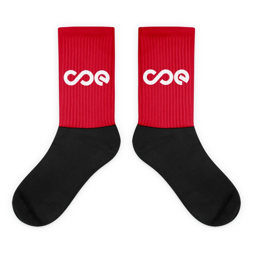 NEW COE SOCKS RED product image (1)