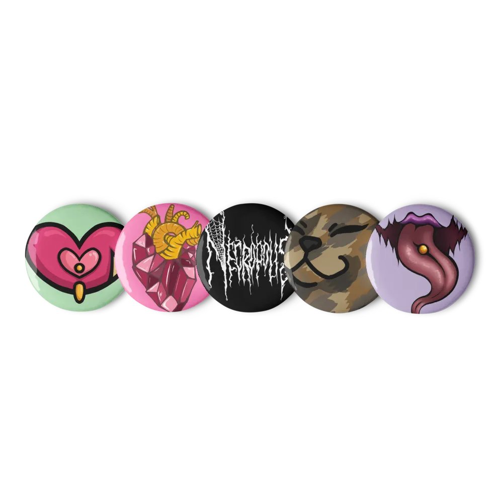 Necropolis button badges product image (2)