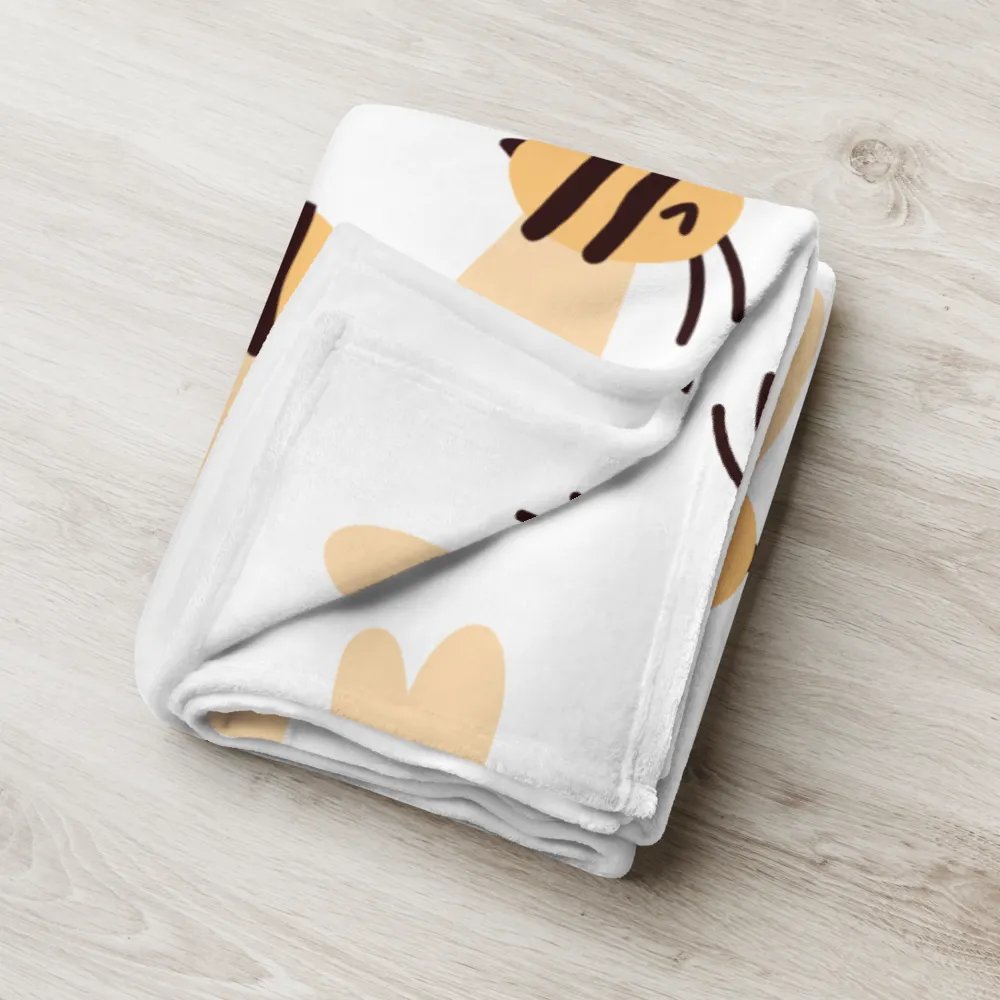 bee cozy blanket product image (5)