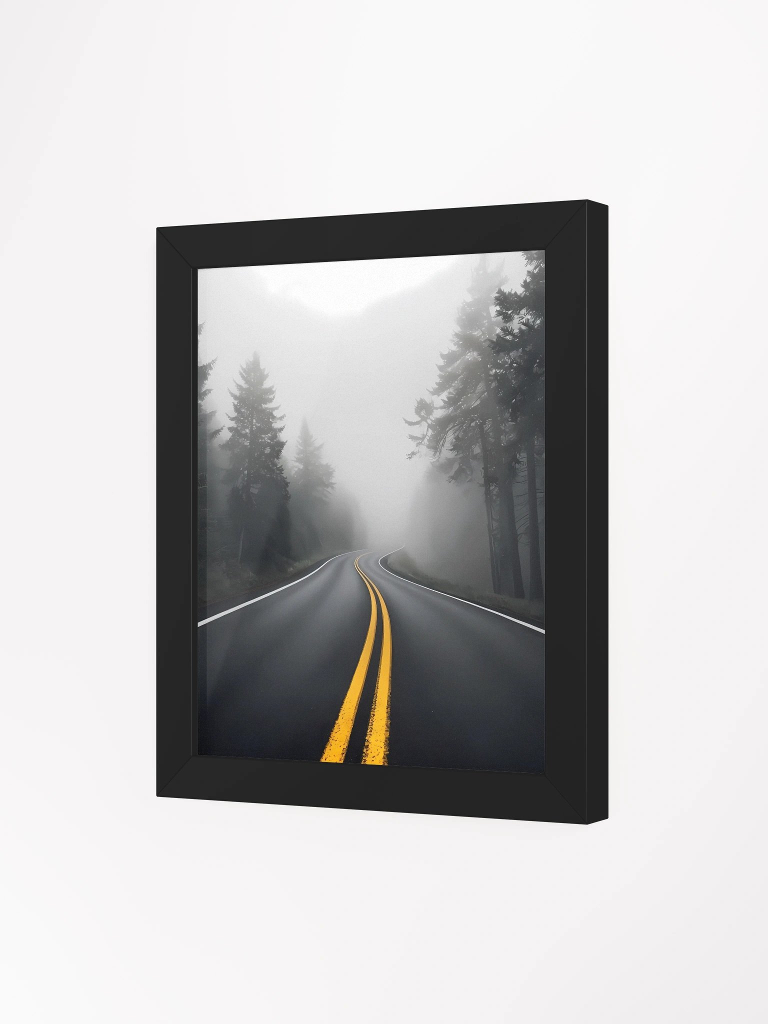 Misty Road Framed Matte Poster product image (4)
