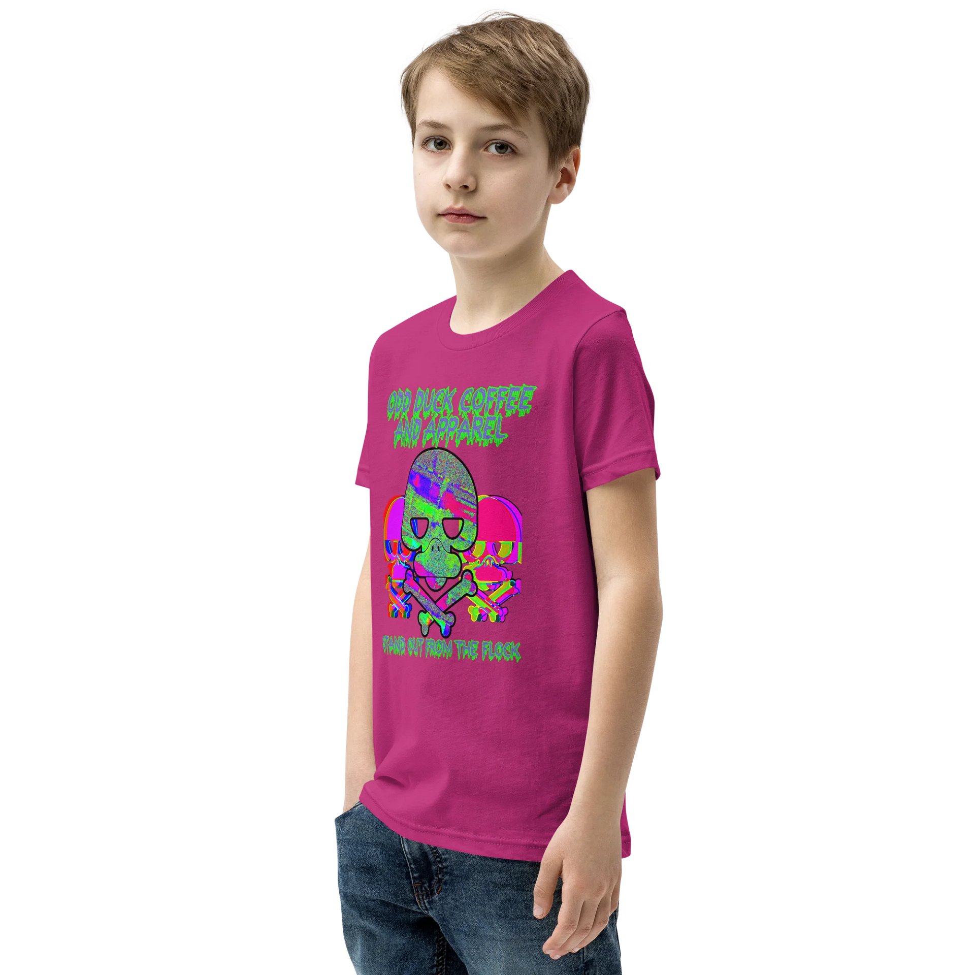 Odd Duck Stand Out From the Flock Youth Shirt product image (3)