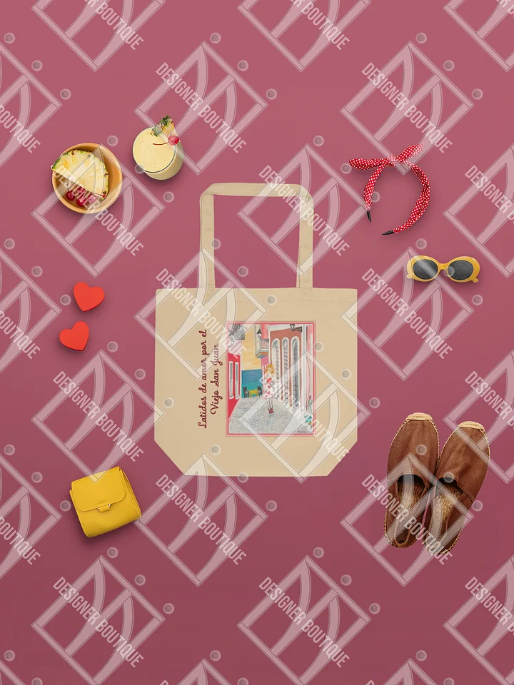 NN Designer Boutique x Camila Arraiza: Bolso de Mano (Pelirroja) – Latidos de Amor por el Viejo San Jua product image (2)