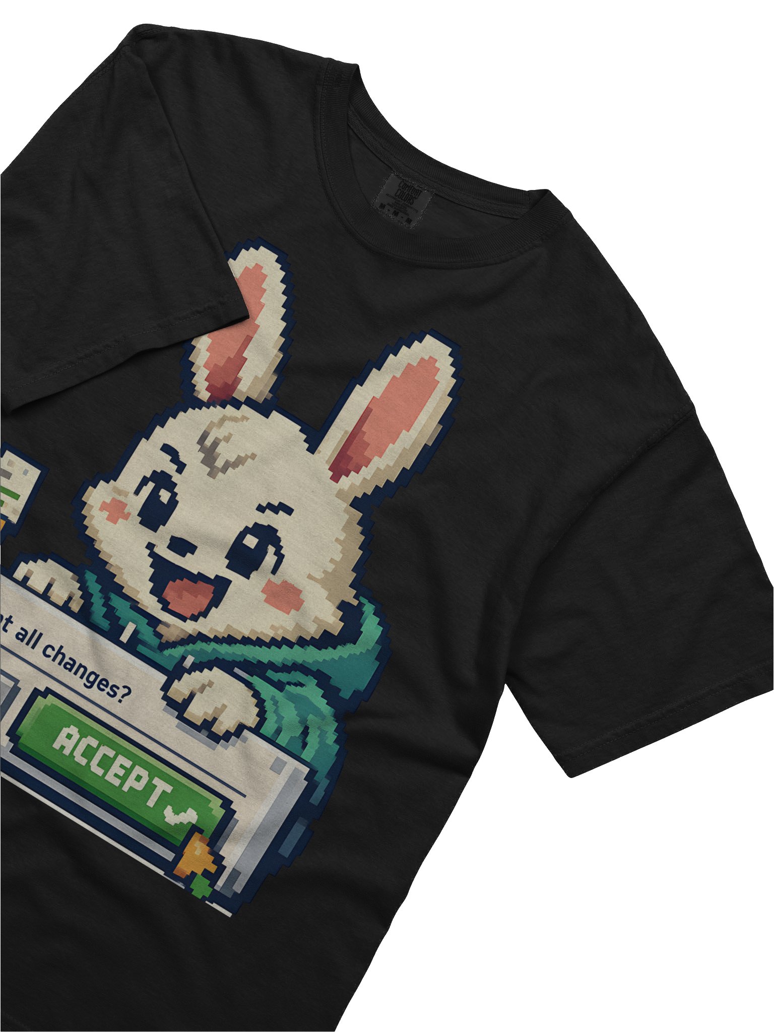Accept All Rabbit T-Shirt product image (5)