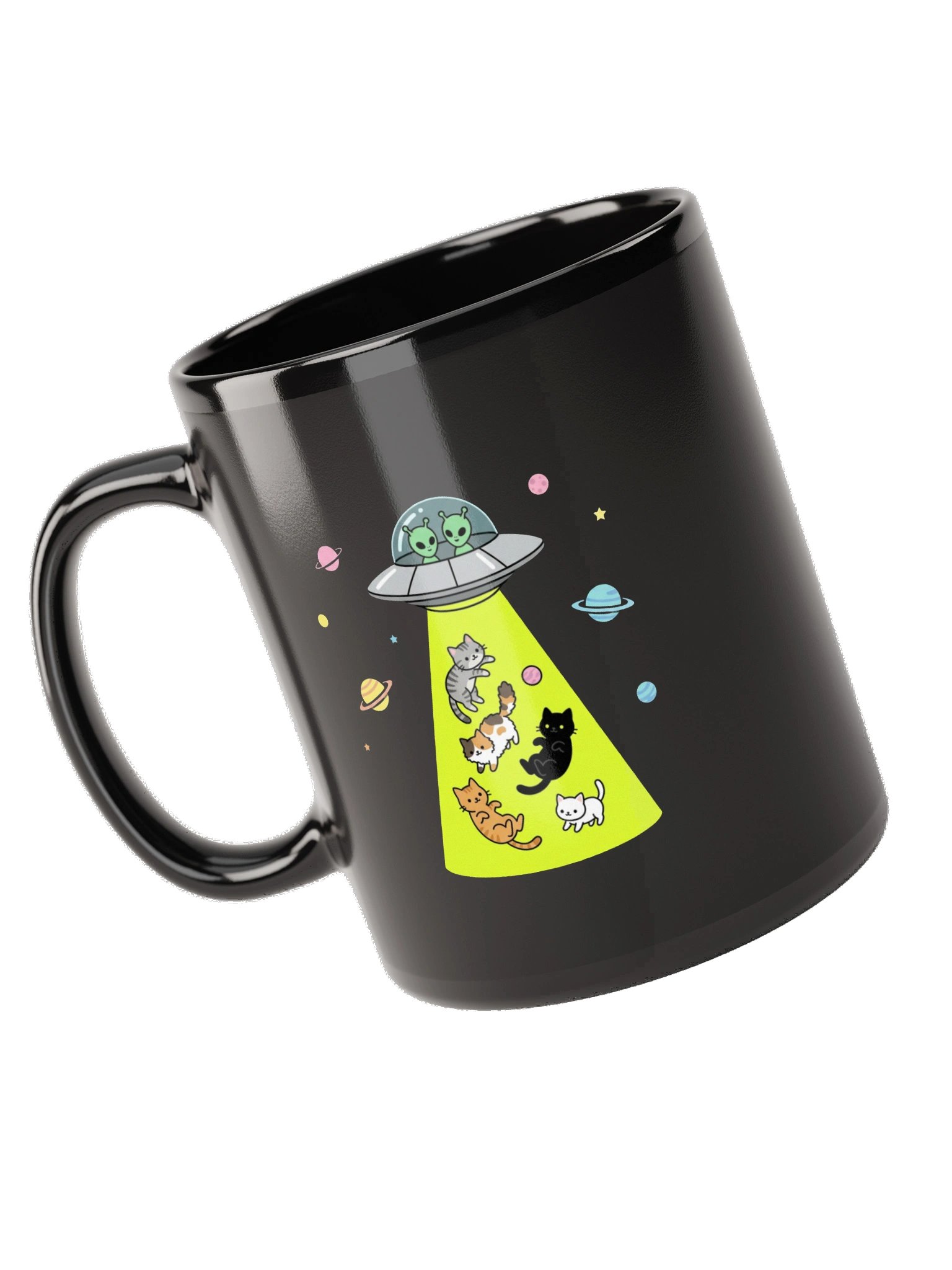 Alien Cat Beam Mug product image (5)