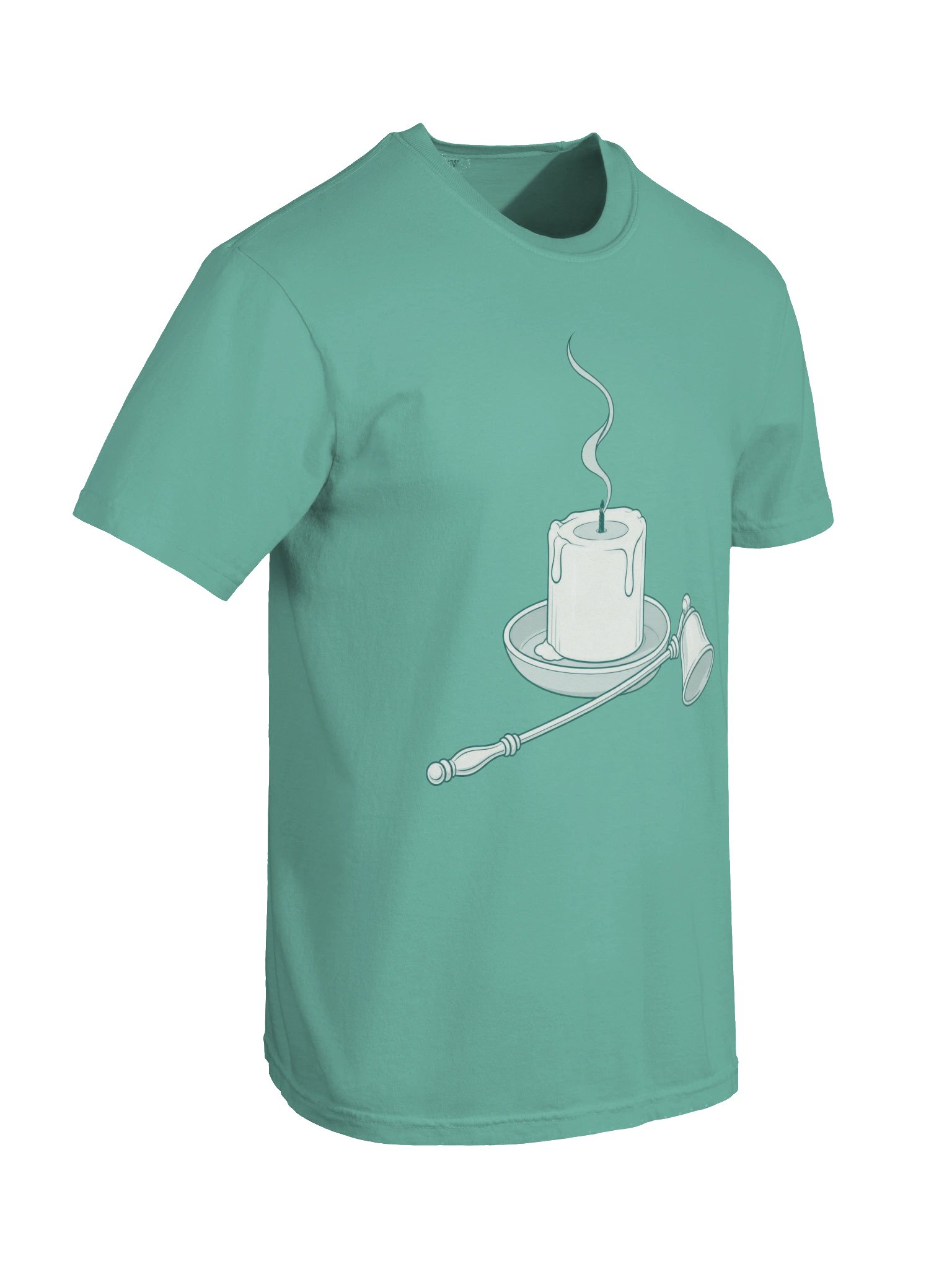 Candle & Snuffer — T-shirt product image (10)