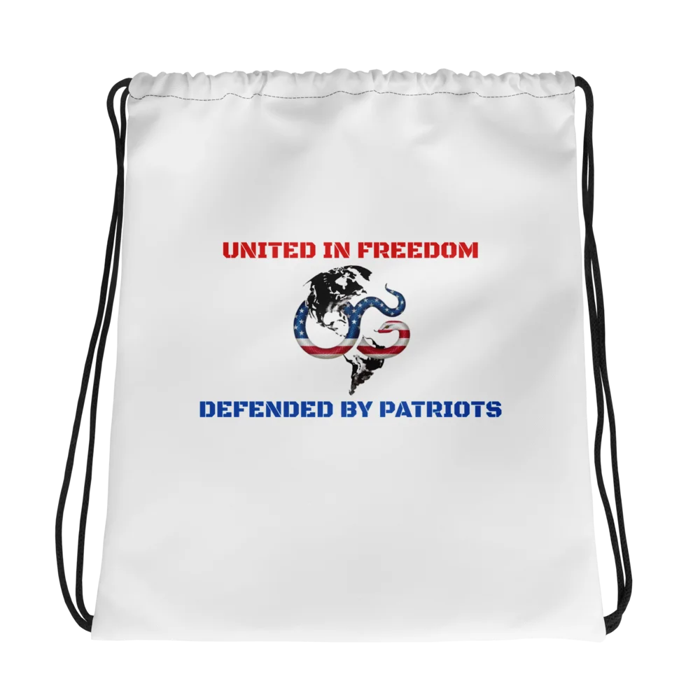 Our Gadsden Flag Draw String Bag product image (1)