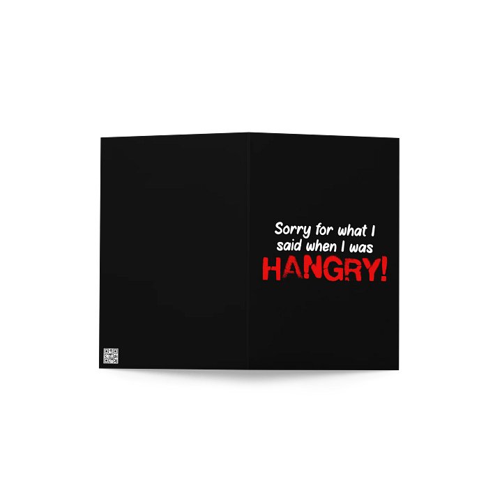 Hangry Blank Card product image (4)